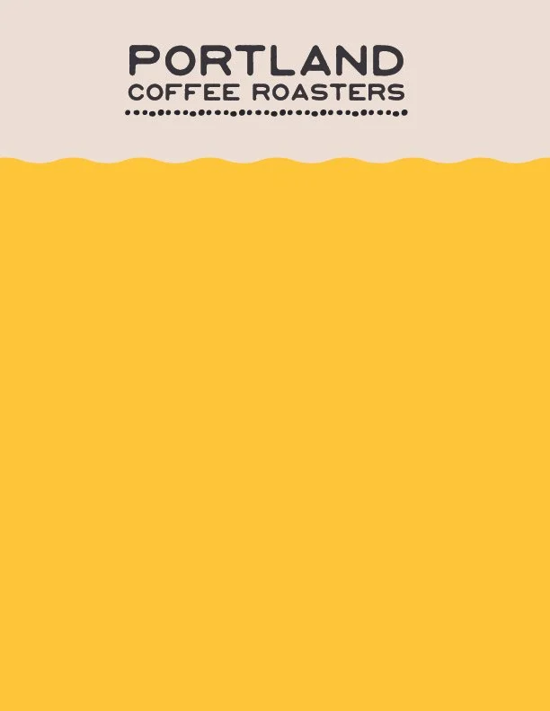 Letterhead for Portland Coffee Roasters