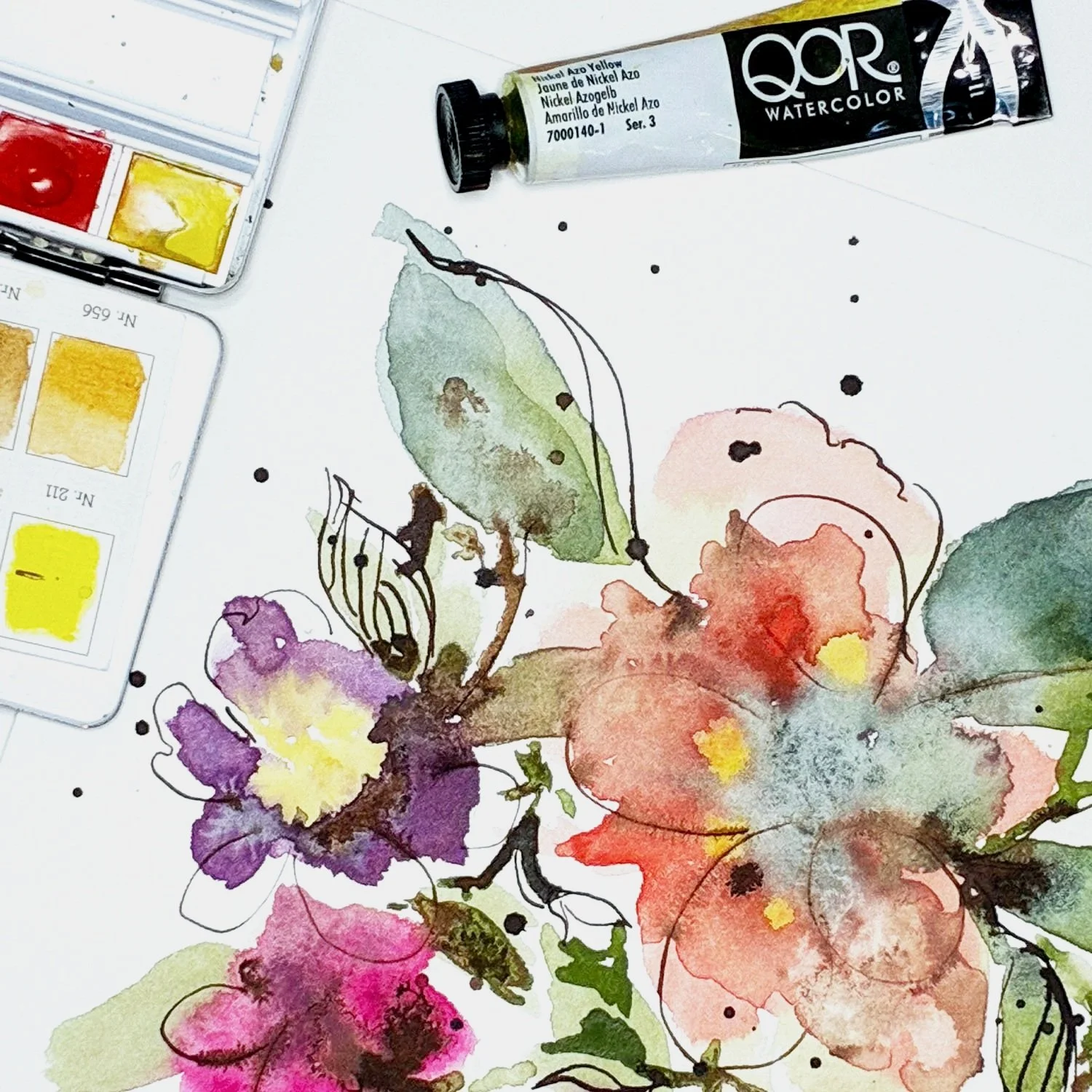 botanical watercolors