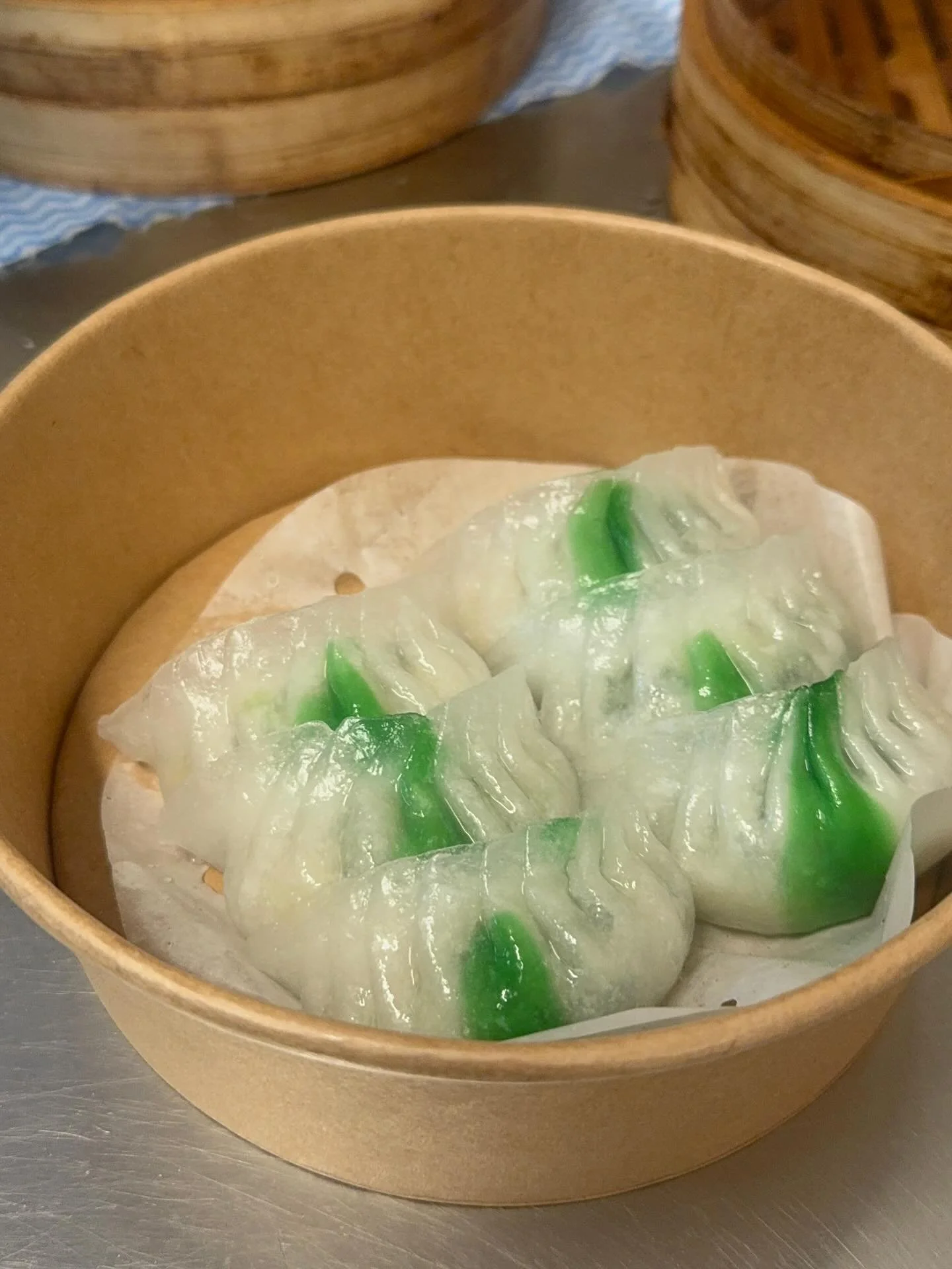 #prawnandchivedumplings