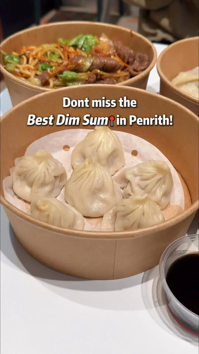 Head into spring with our freshly steamed dumplings & wok fried noodles @westfieldpenrith #noodles #dumplings #chinesefood #sydneyeats