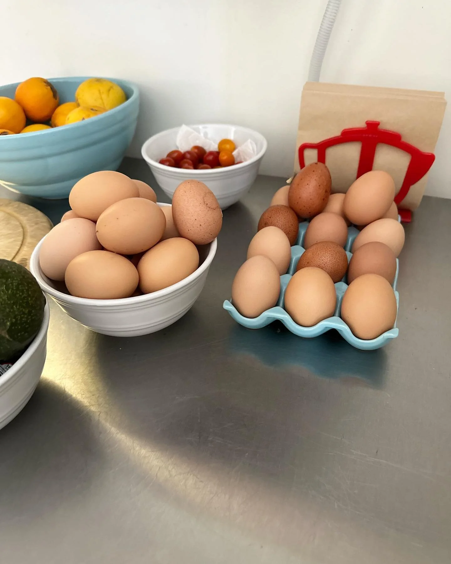 Tomorrow we&rsquo;ll be making @laurenveca&rsquo;s mother&rsquo;s meatball recipe in the Garibaldina kitchen. The eggs we use will come from The Veca Family Farm &hellip;you&rsquo;ll want to get tickets to the next Pasta Platter for this very special