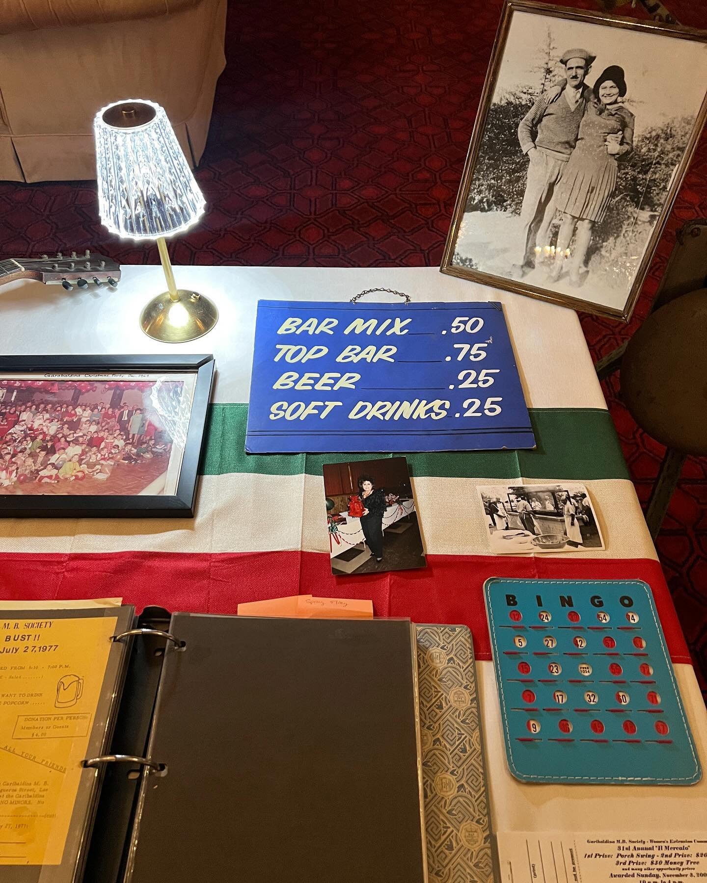 On Saturday we held the 56th Annual Past Presidents Ball at The Garibaldina.

We throw 12 dinner dances a year for our members, as we have since we opened the doors to this building. Sometimes we wonder if it even makes sense to continue on with a tr