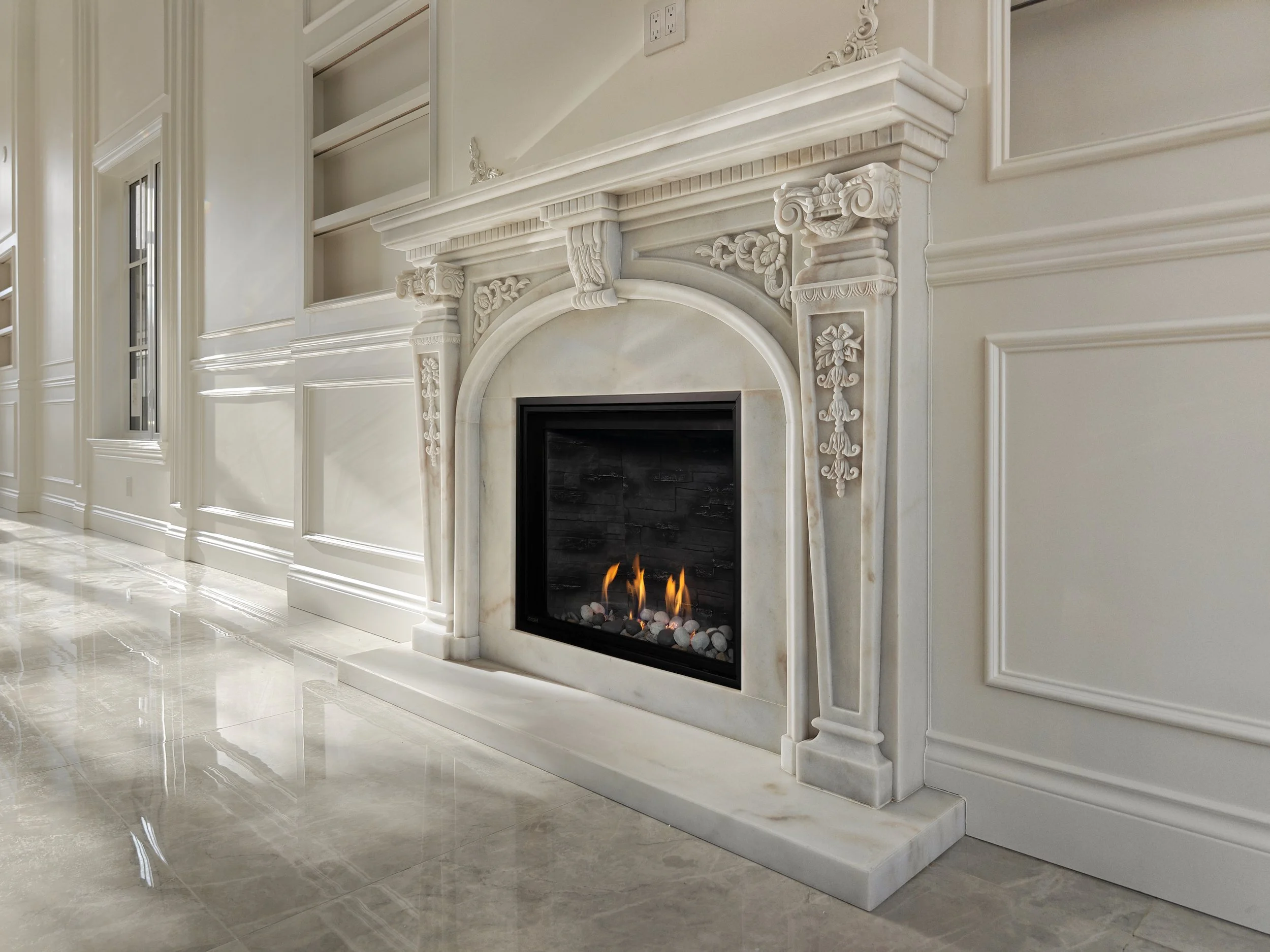 Athena Fireplace Mantel