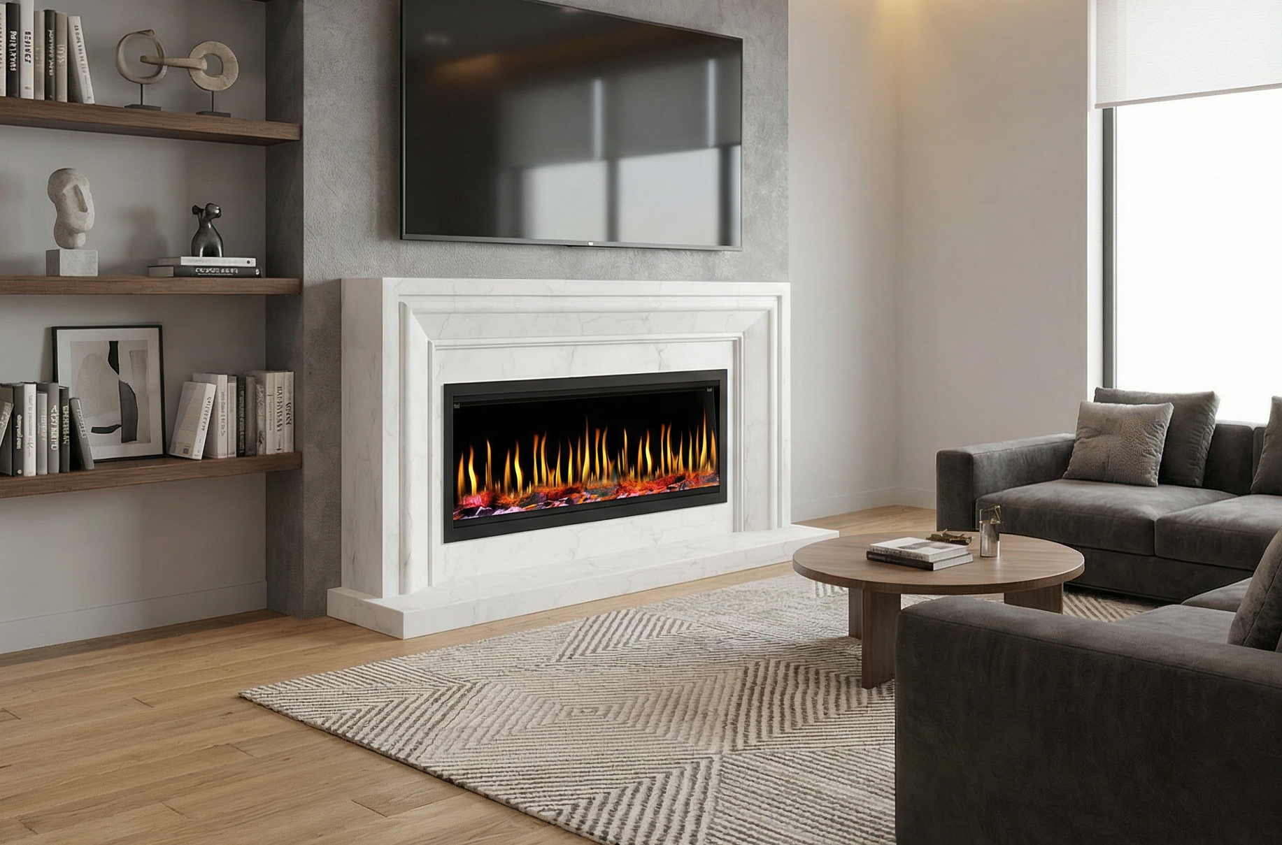 Omaha Linear Mantel Package