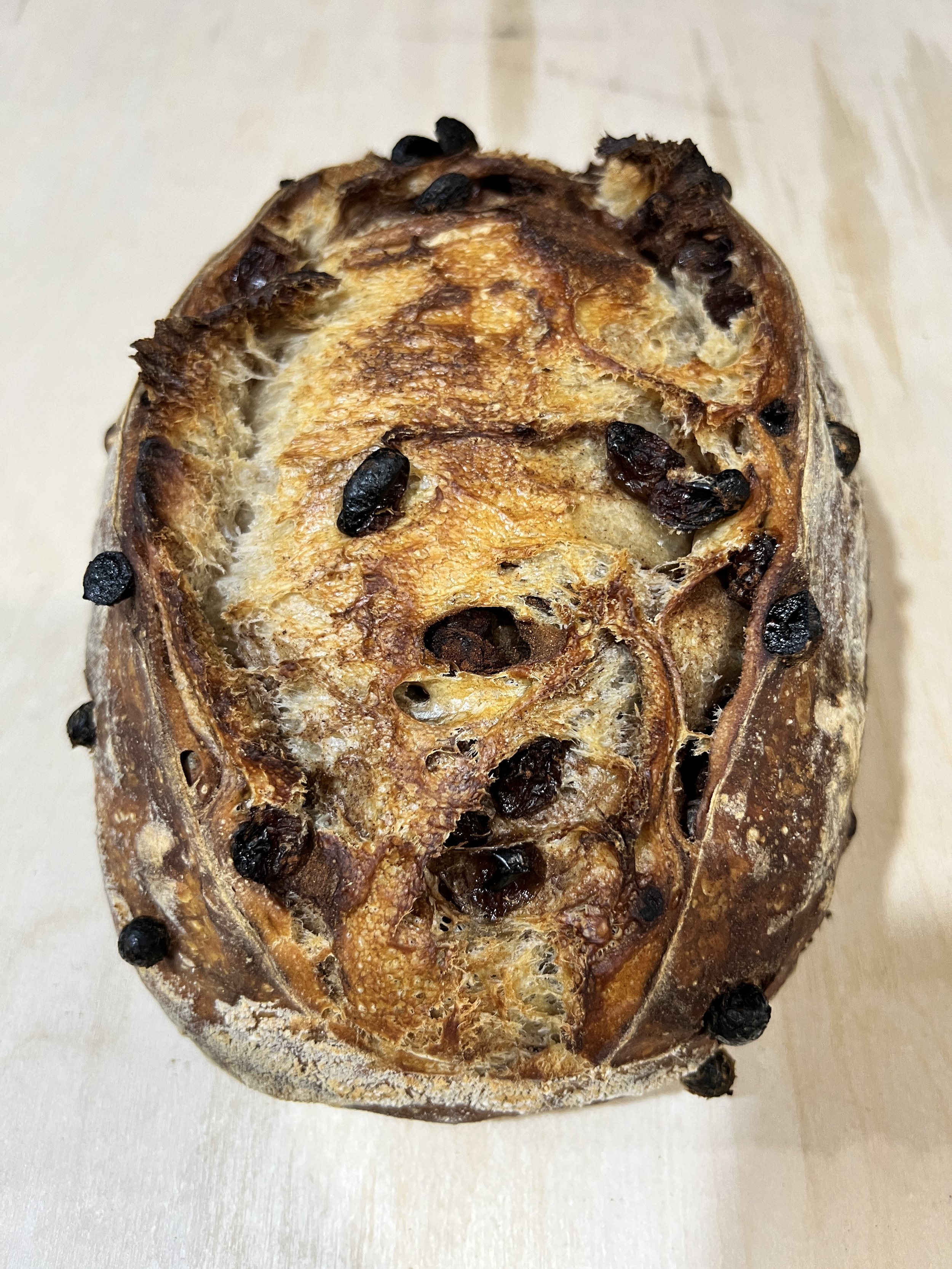 Cinnamon Raisin Sourdough