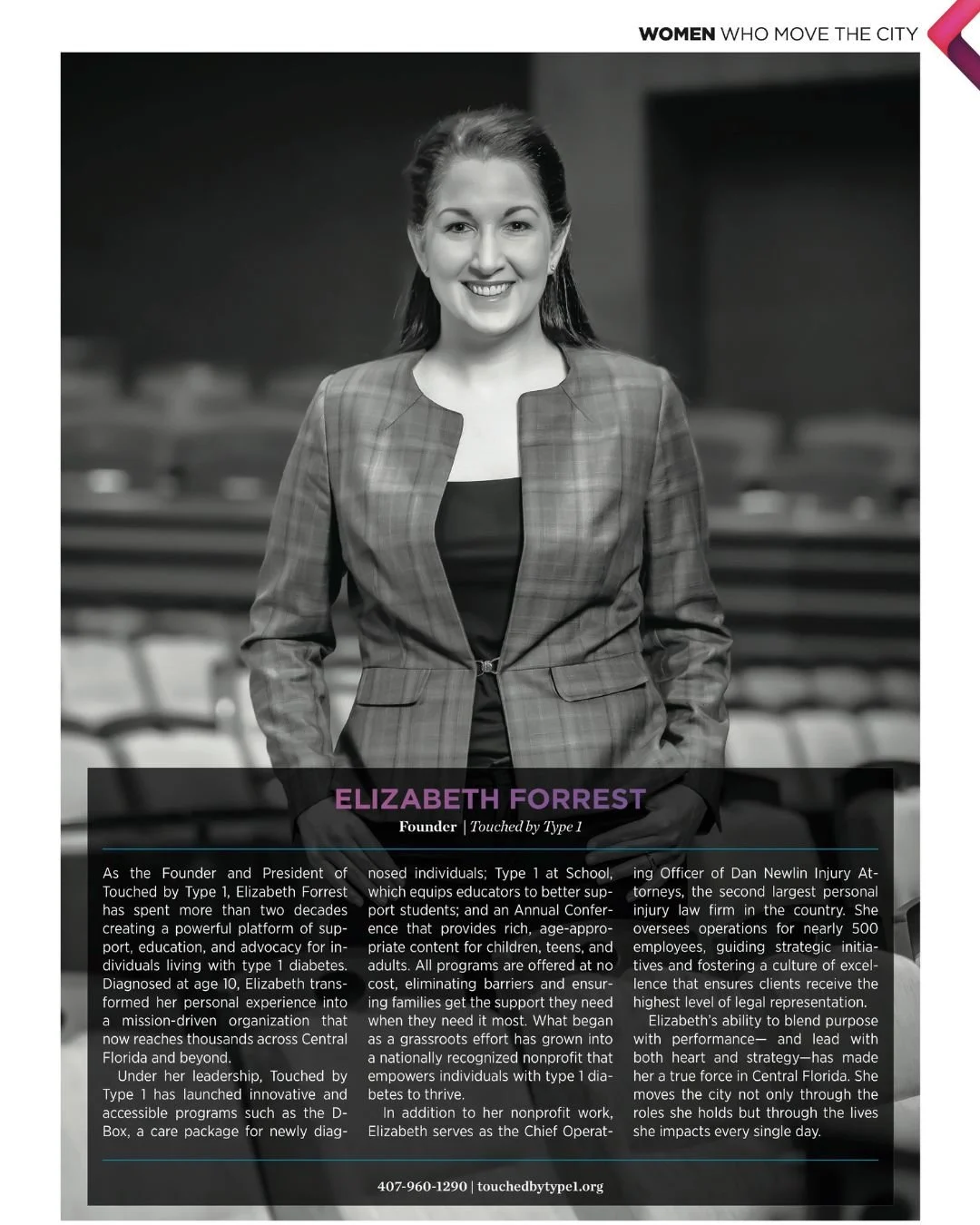 Elizabeth Forrest Named One of Orlando Magazine's 2026 Women Who Move The City