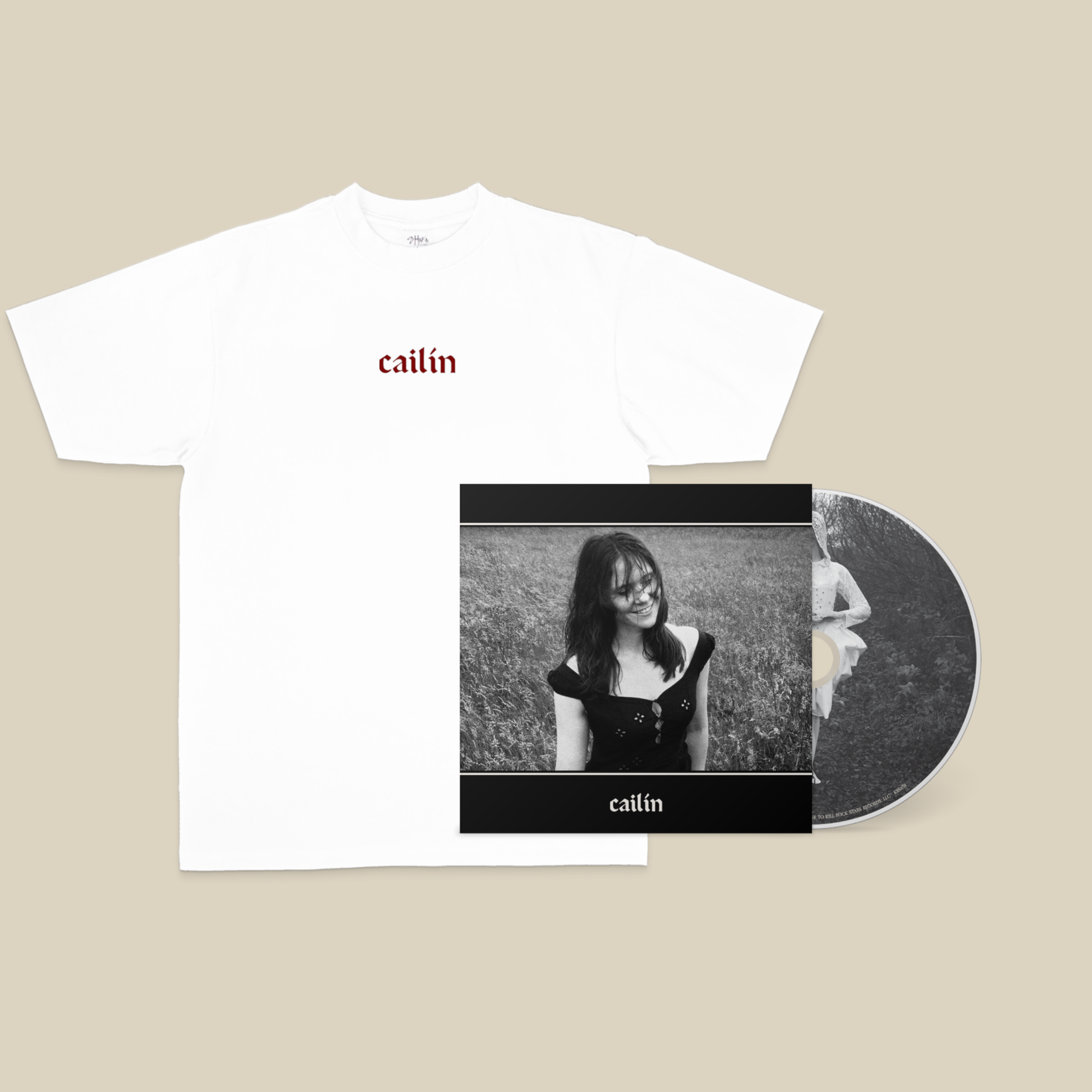 BUNDLE: Cailín CD + embroidered shirt (PRE-ORDER)