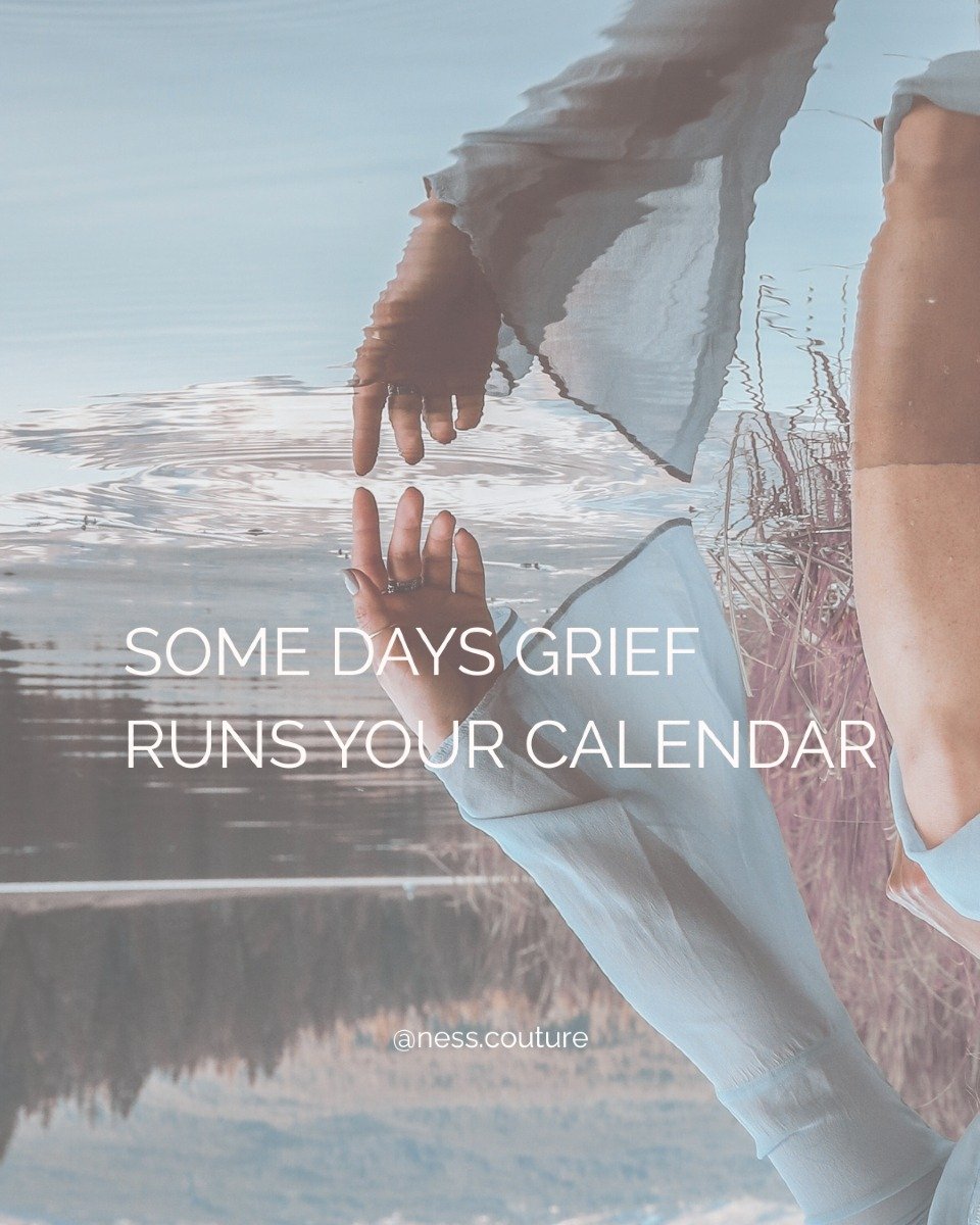 There have had to be many moments of forgiveness since learning how to work through my own grief.  Grief can put us on pause even when it's not just attached to life.  You grieve the loss of a relationship, an idea, a friendship, a part of your life 