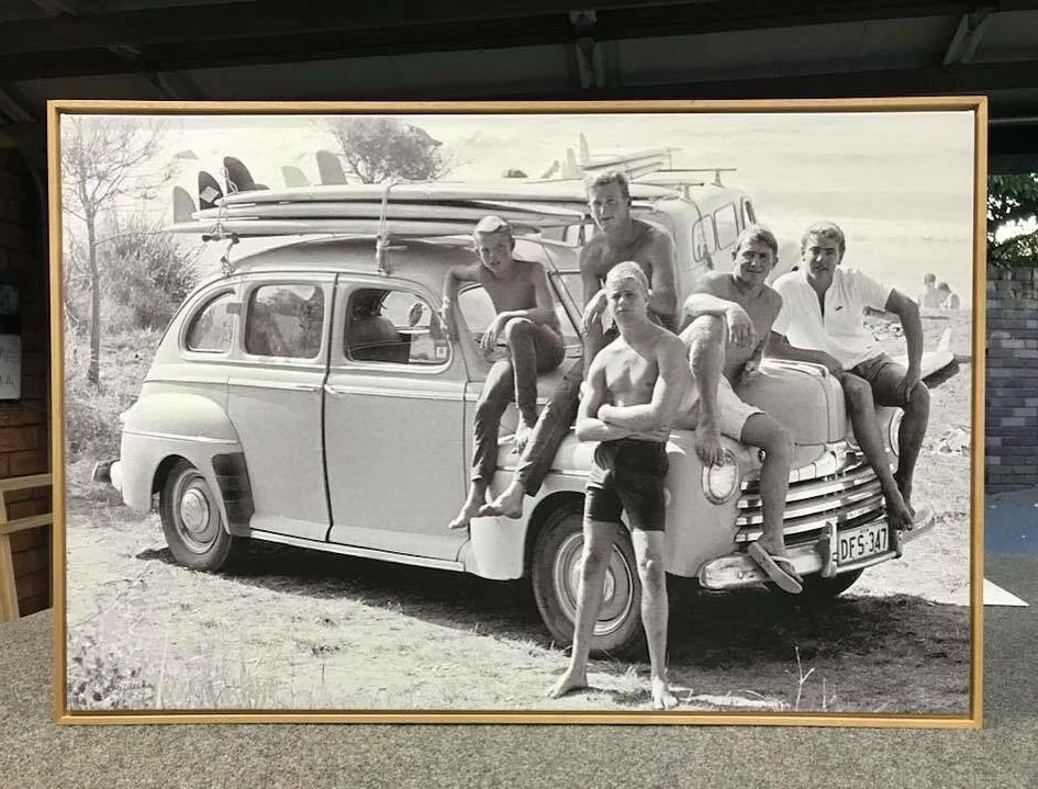 Stretched canvas with a Tassie oak floating frame. .
.
#framinghell #cronulla #surfing #oldschool #beachlife #floatingframe #blackandwhitephotography