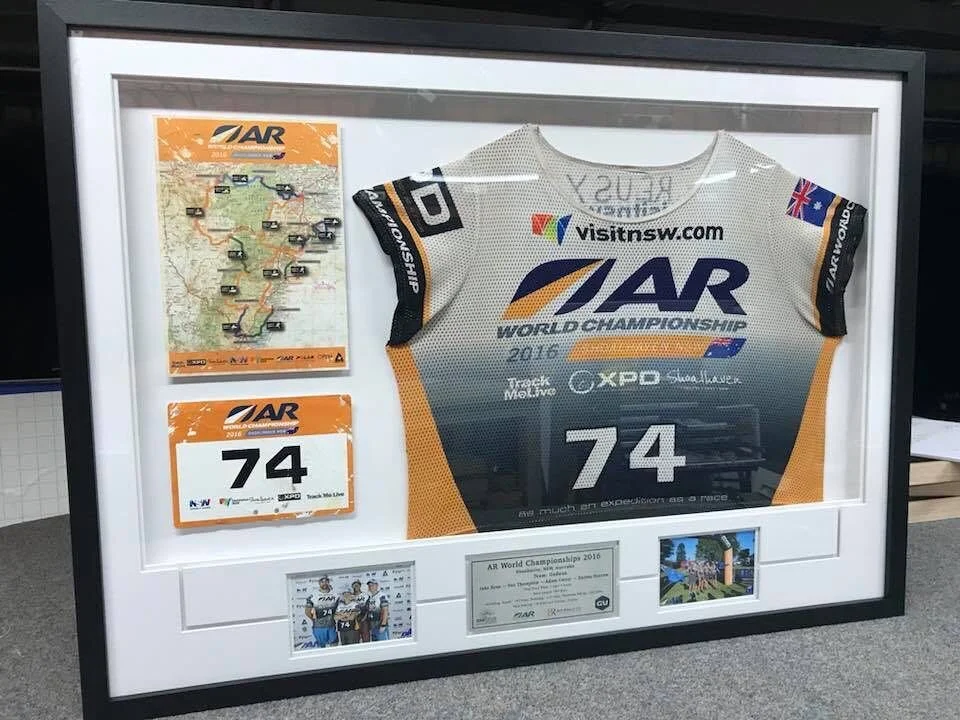 World championship adventure race map &amp; jersey ... wow 😮🙌🏼💪🏼
.
.
.
#framinghell #arworldchampionship #arworldseries #shoalhaven #adventurerace #gureus #teamgureus #sportmemorabilia #racekeepsake #keepsake #champion #straighttothepoolroom  #m