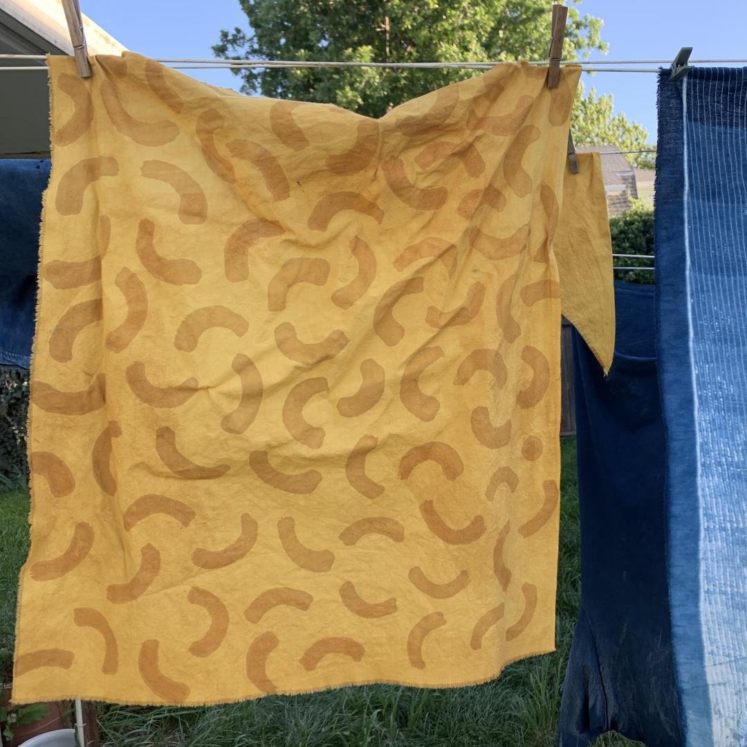 Surface Design with Mordants + Natural Dye