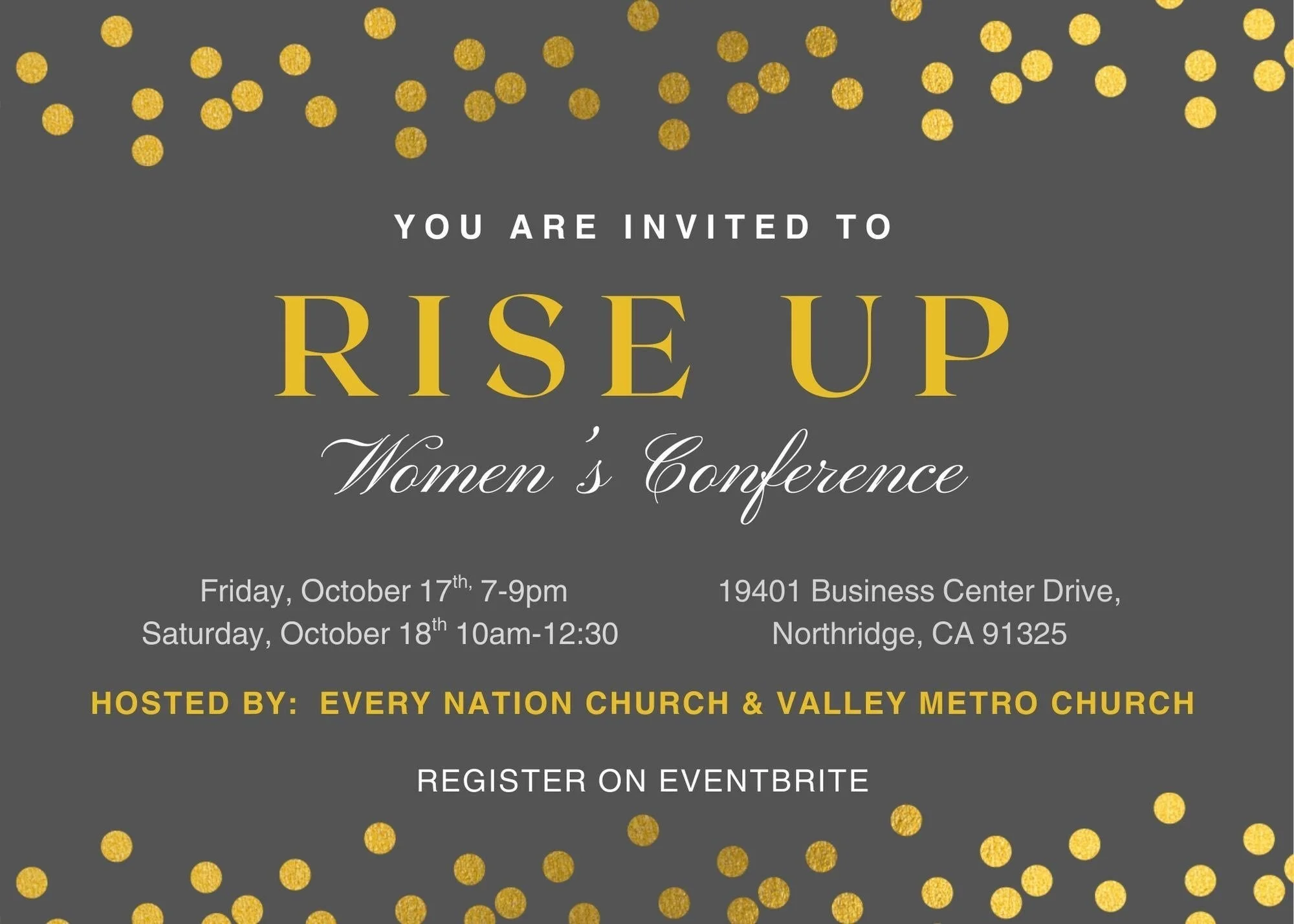 Rise Up Women's Conference