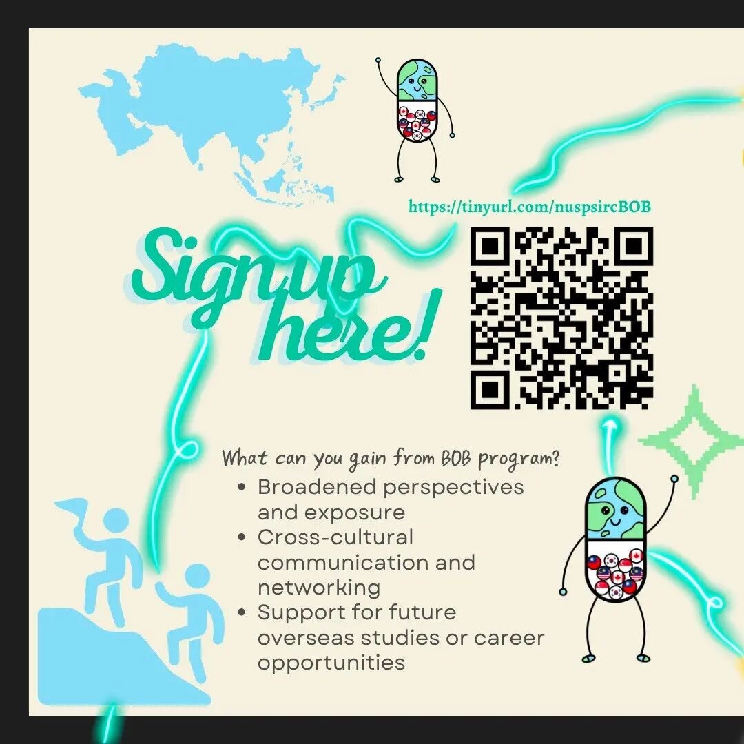 BUMP! Here is a reminder to sign up for:
🌏Bridging Our Borders 🌏

Sign up to deepen your understanding of pharmacy practice and the pharmaceutical industry overseas by having online meetings with pharmacists and pharmaceutical scientists from Ca