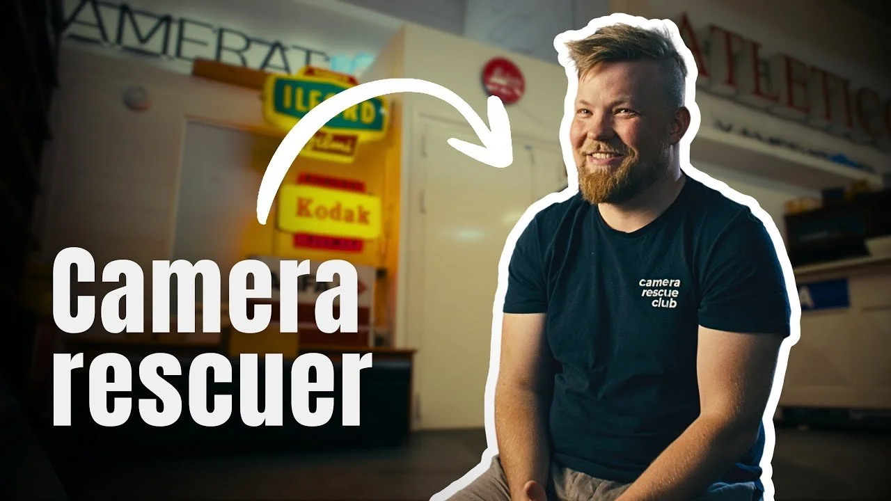 Renovating and reselling analog cameras at scale in Finland