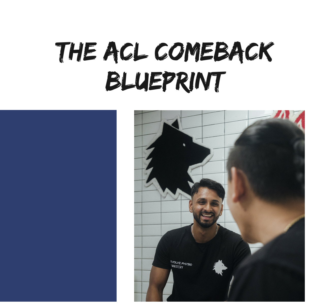 The ACL Comeback Program