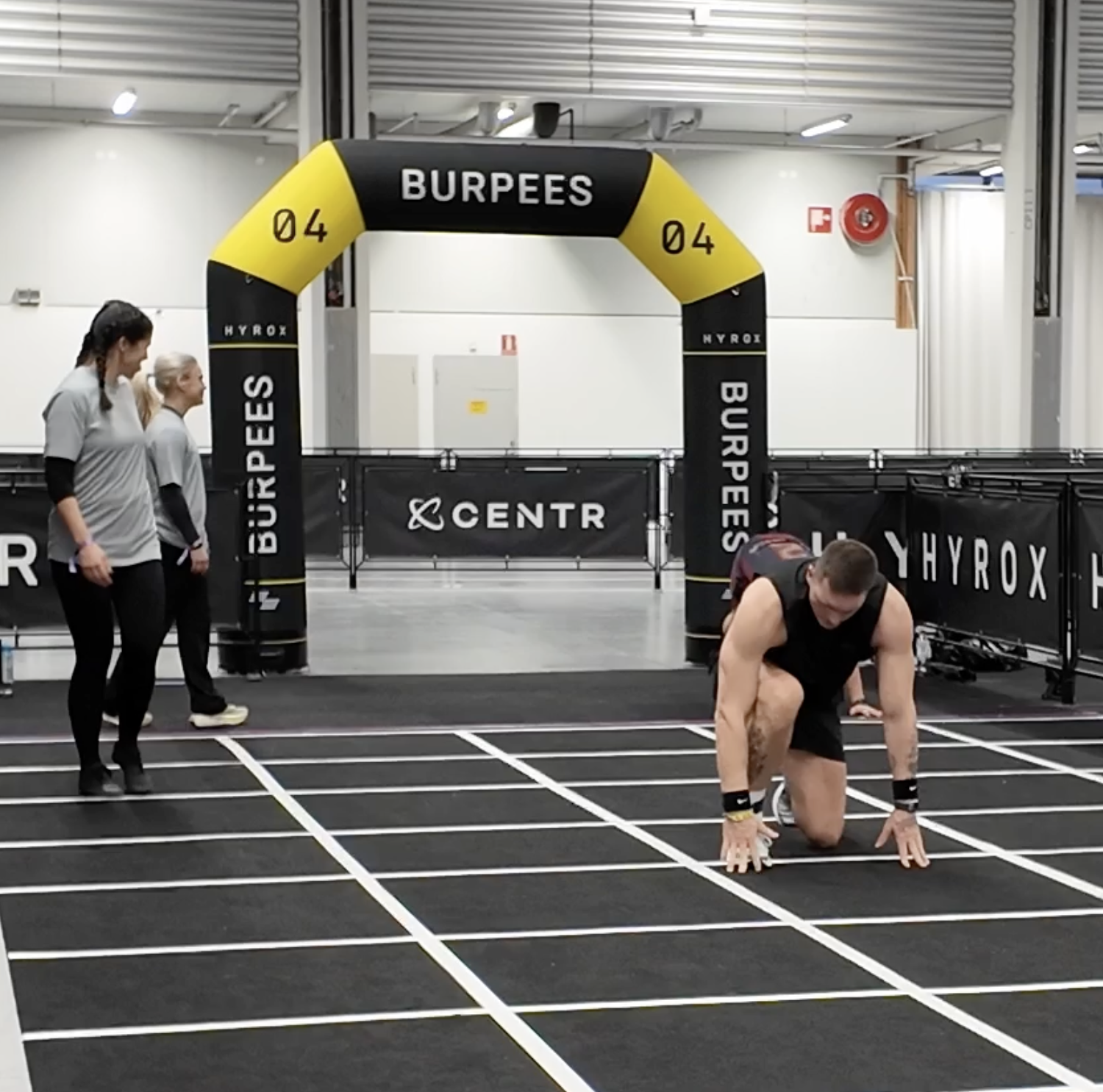 Hyrox Burpee Broad Jumps