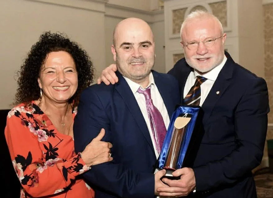 Pegg honoured with top ex-boxers award