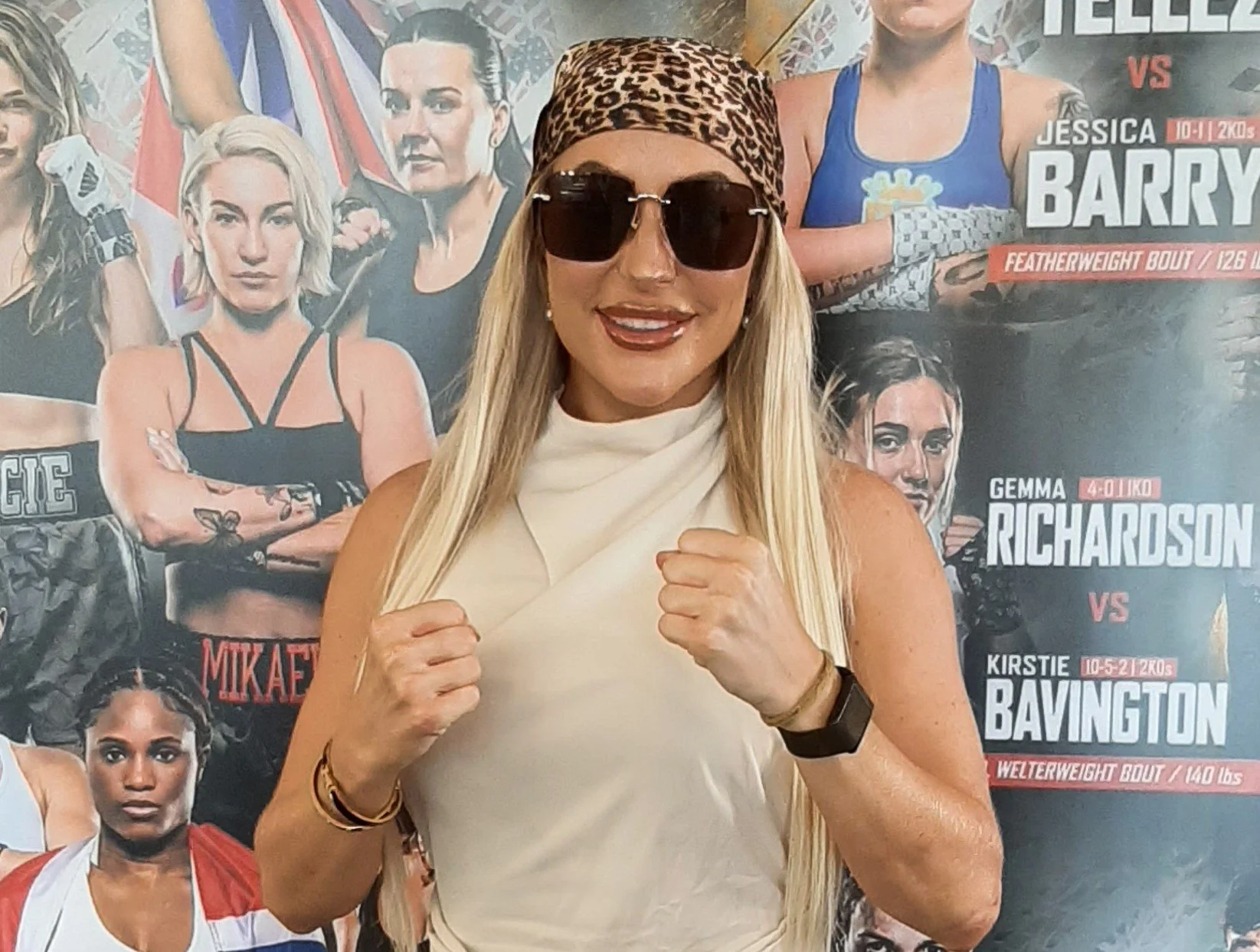 Cotton’s bringing grit and glamour to ring! 