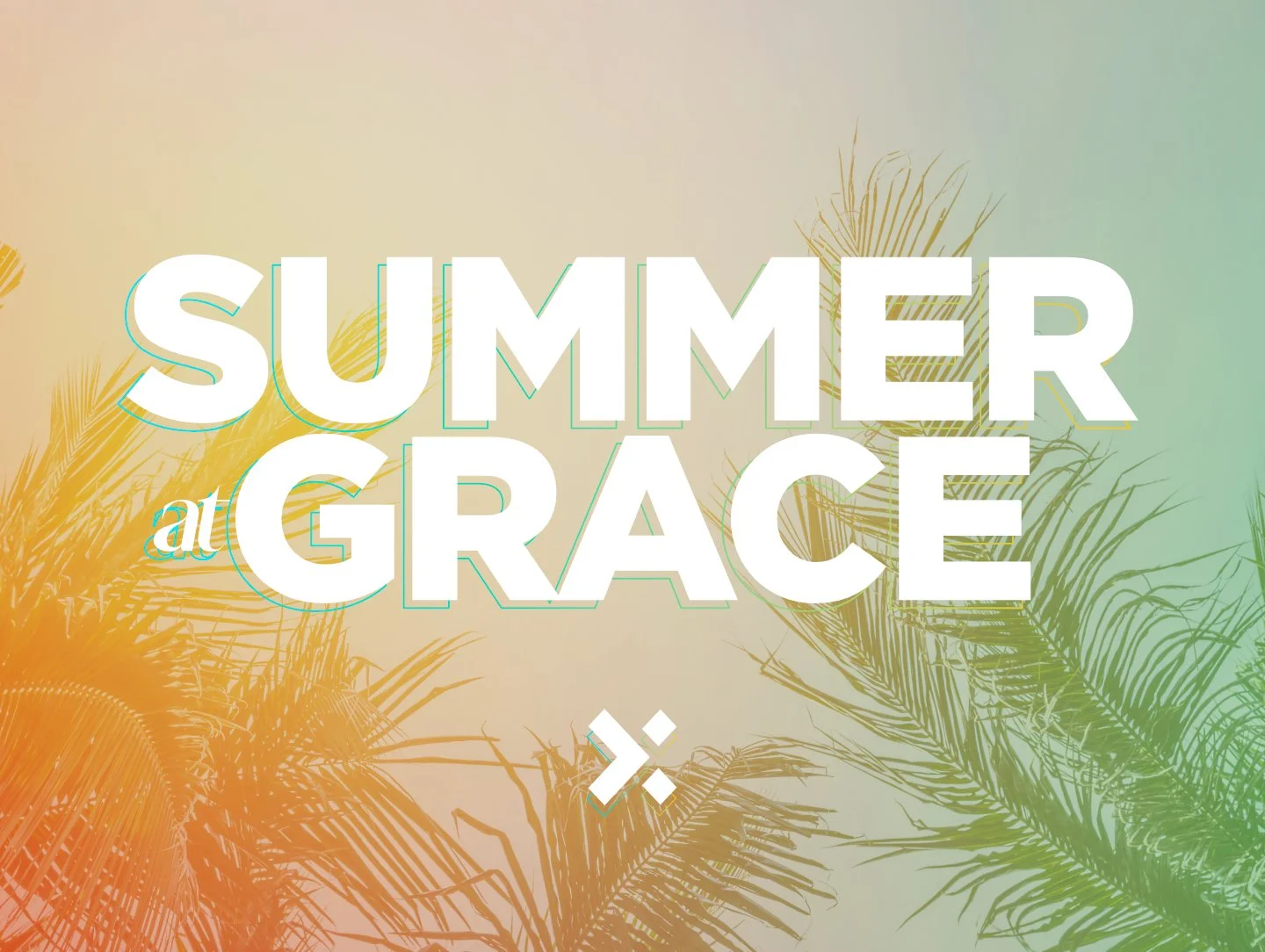Colorful abstract background with the text 'Summer Camp Registration' in bold, stylized font.