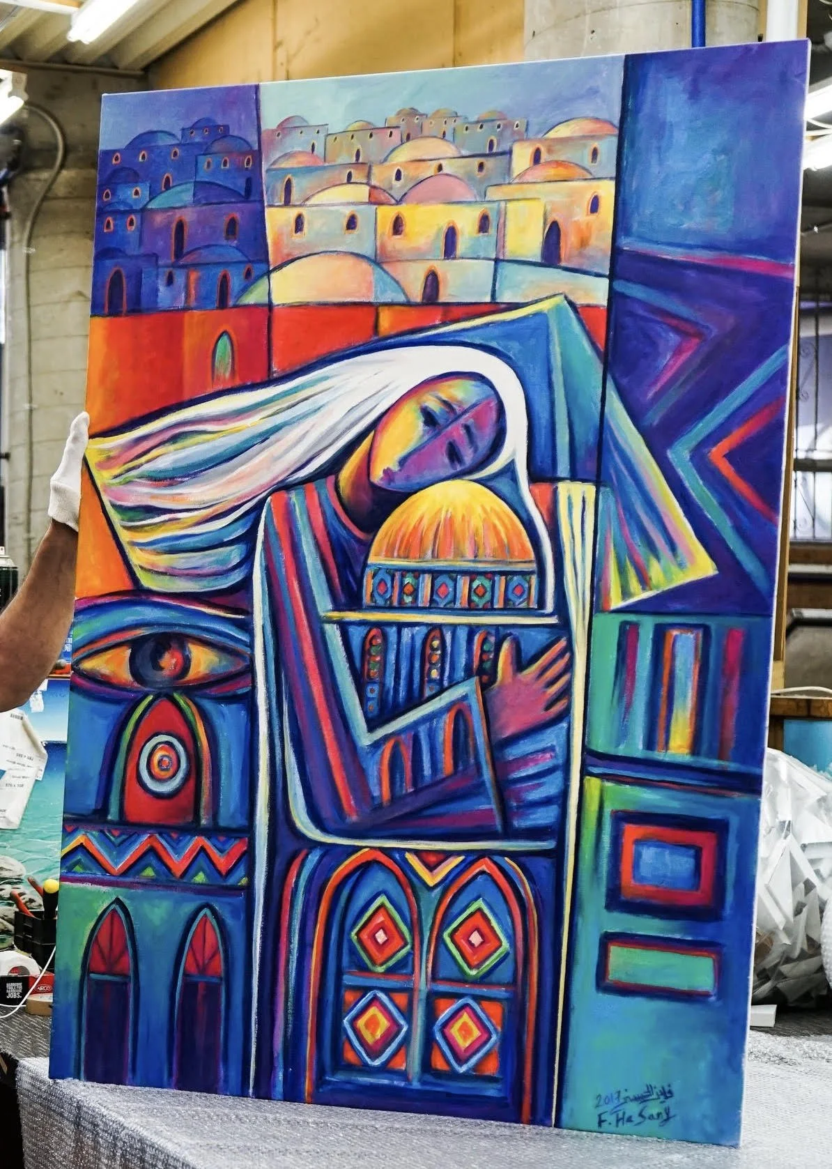 Canvas Stretching Frame Brooklyn, NY Williamsburg Art Framing