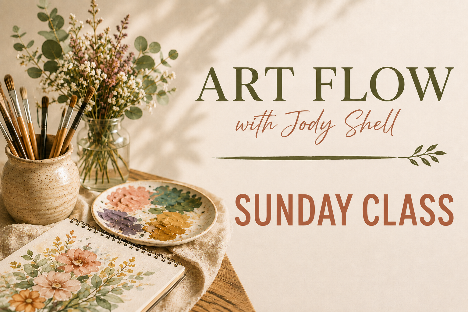 Art Flow with Jody Shell Sunday Class