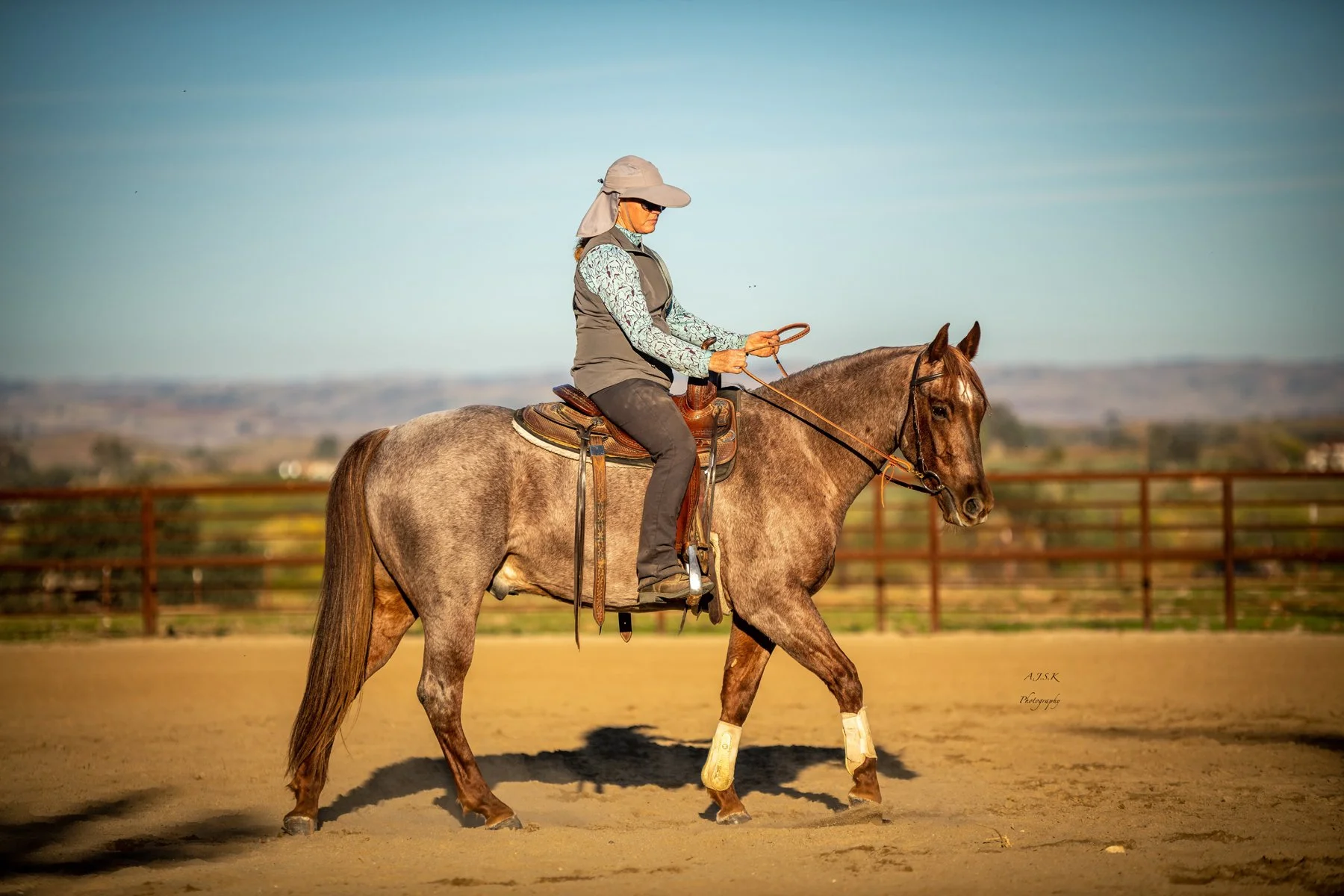 What makes a broke horse? 