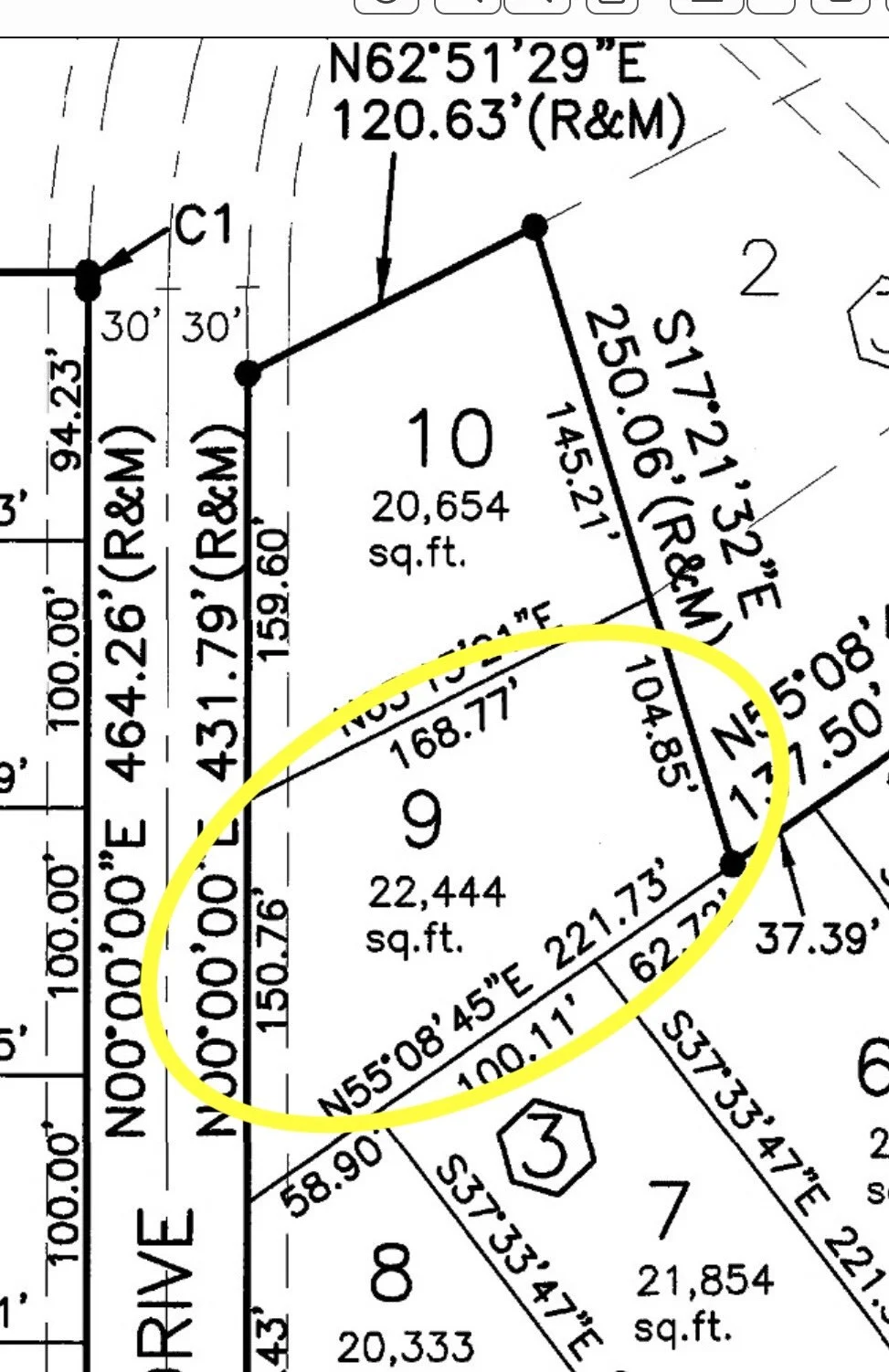 Lots 16 Block 7 at Phase 3
