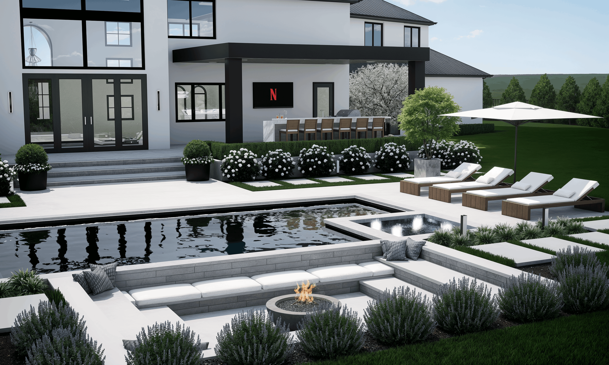Modern designed house