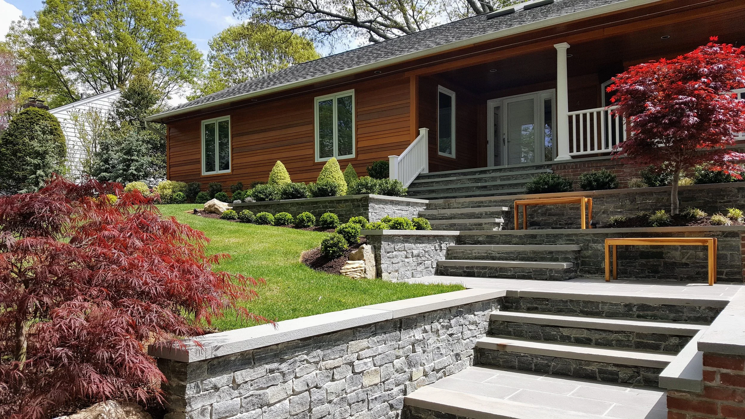 Modern landscaping Garden City