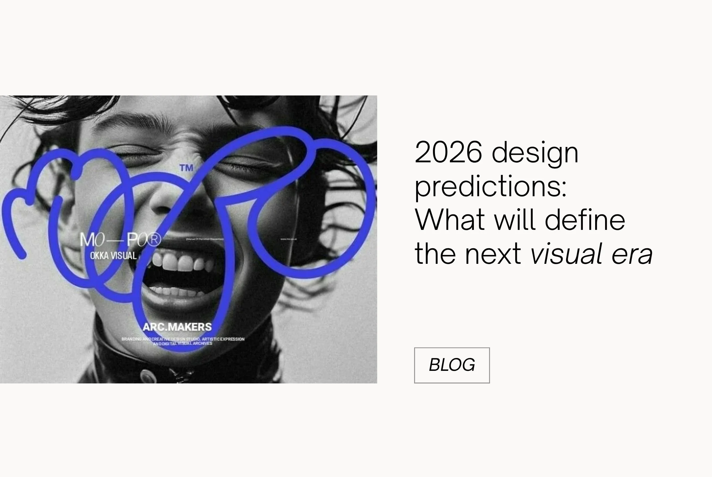Tendencias de diseño gráfico 2026: emoción, humanismo y creatividad aumentada con IA