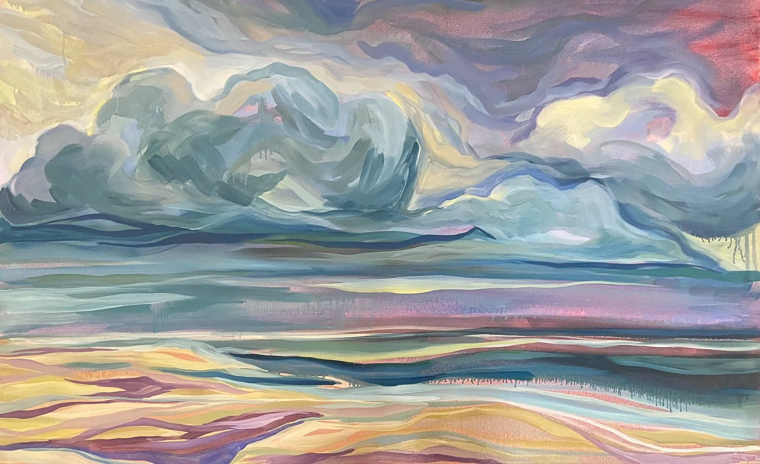 Gulf Coast Squall   11×14”
$35