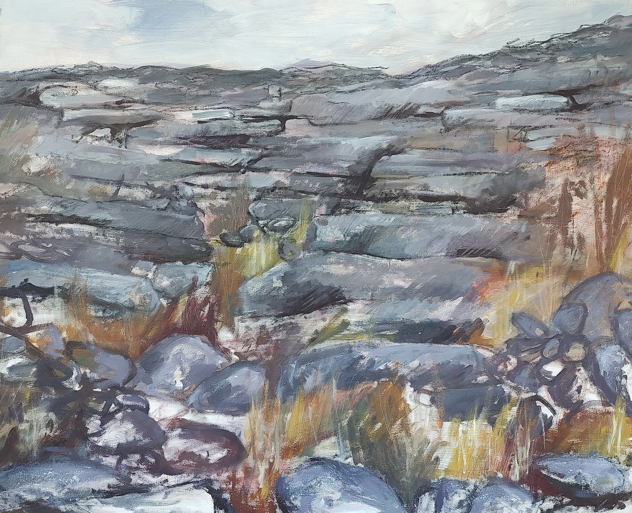 Burren Landscape     36"x30"   NFS