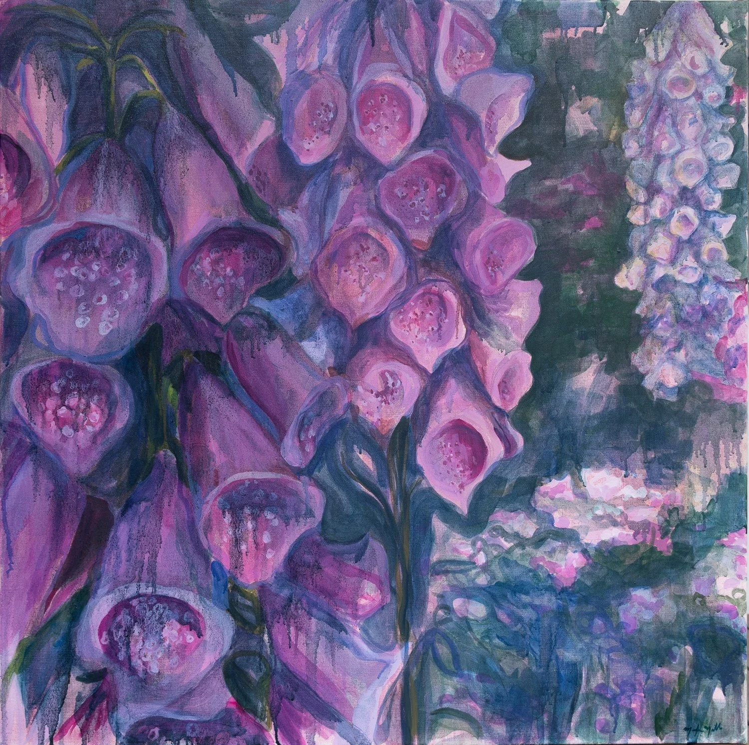 Petals Awash   12×12”
$25