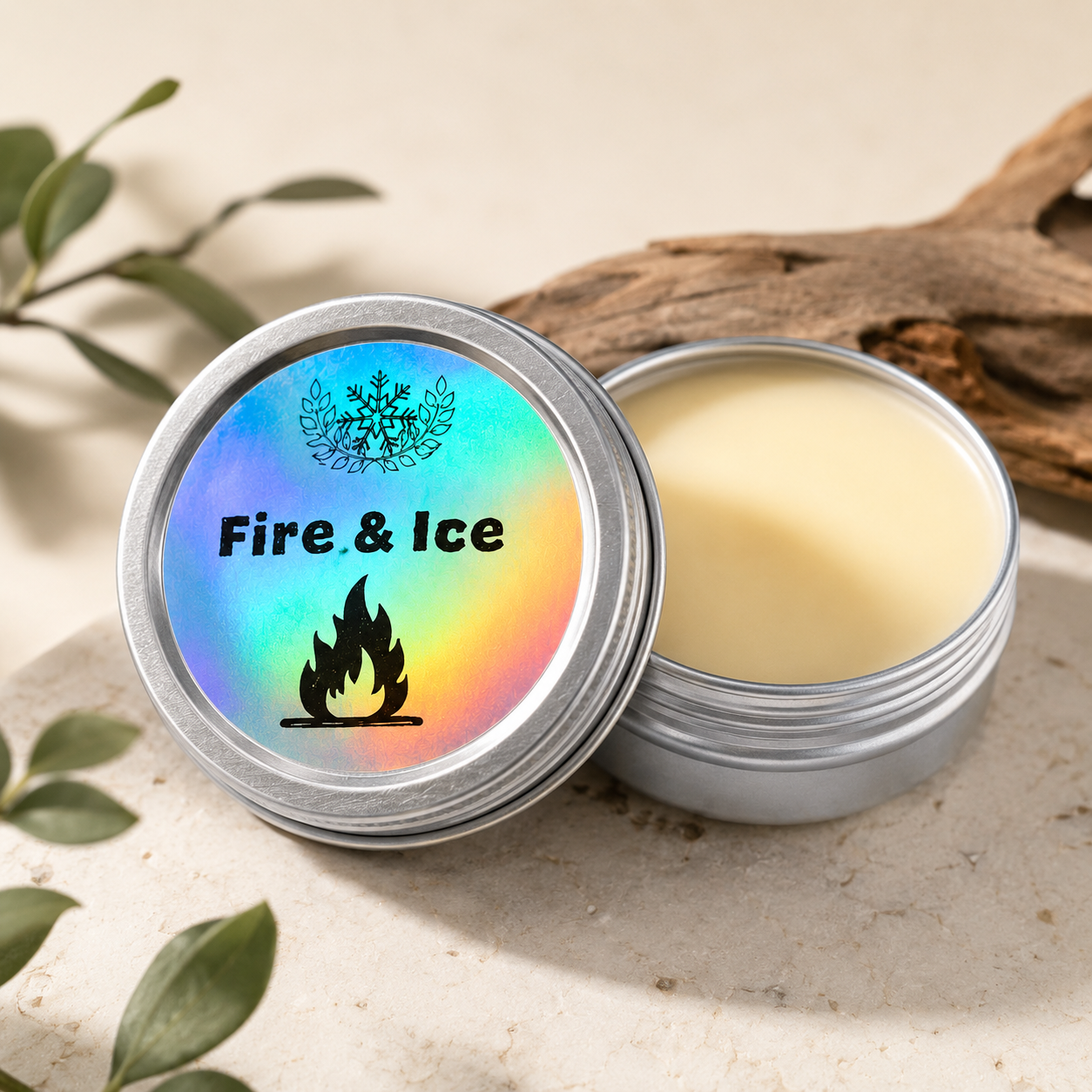 Fire & Ice - All Natural Icy Hot Muscle Rub Balm