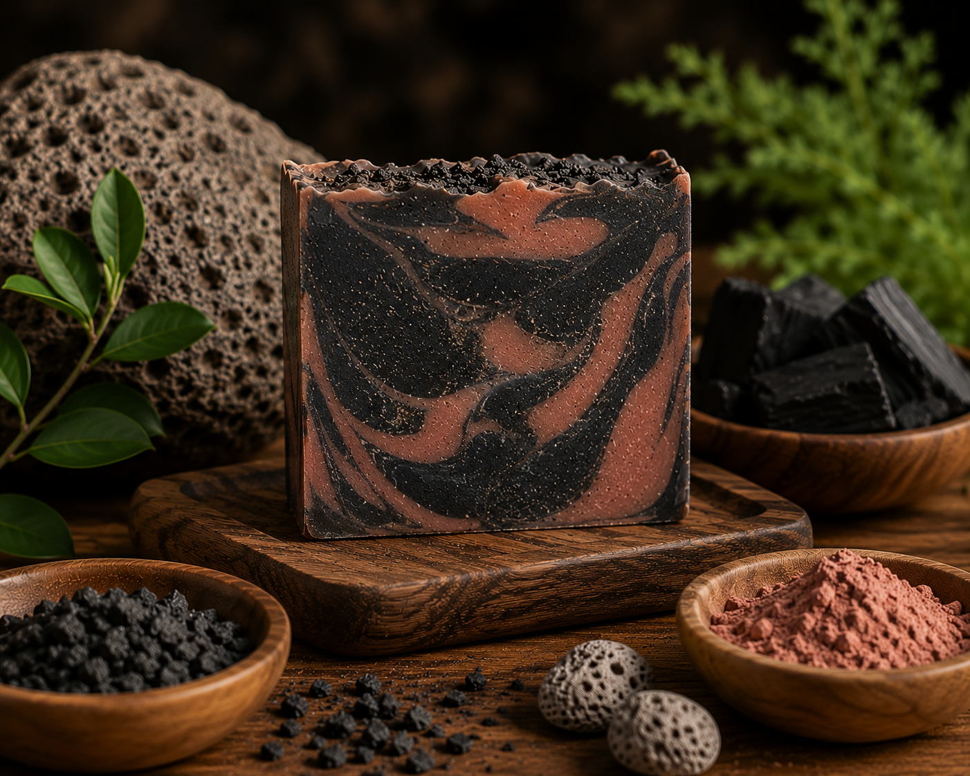 Pumice & Charcoal