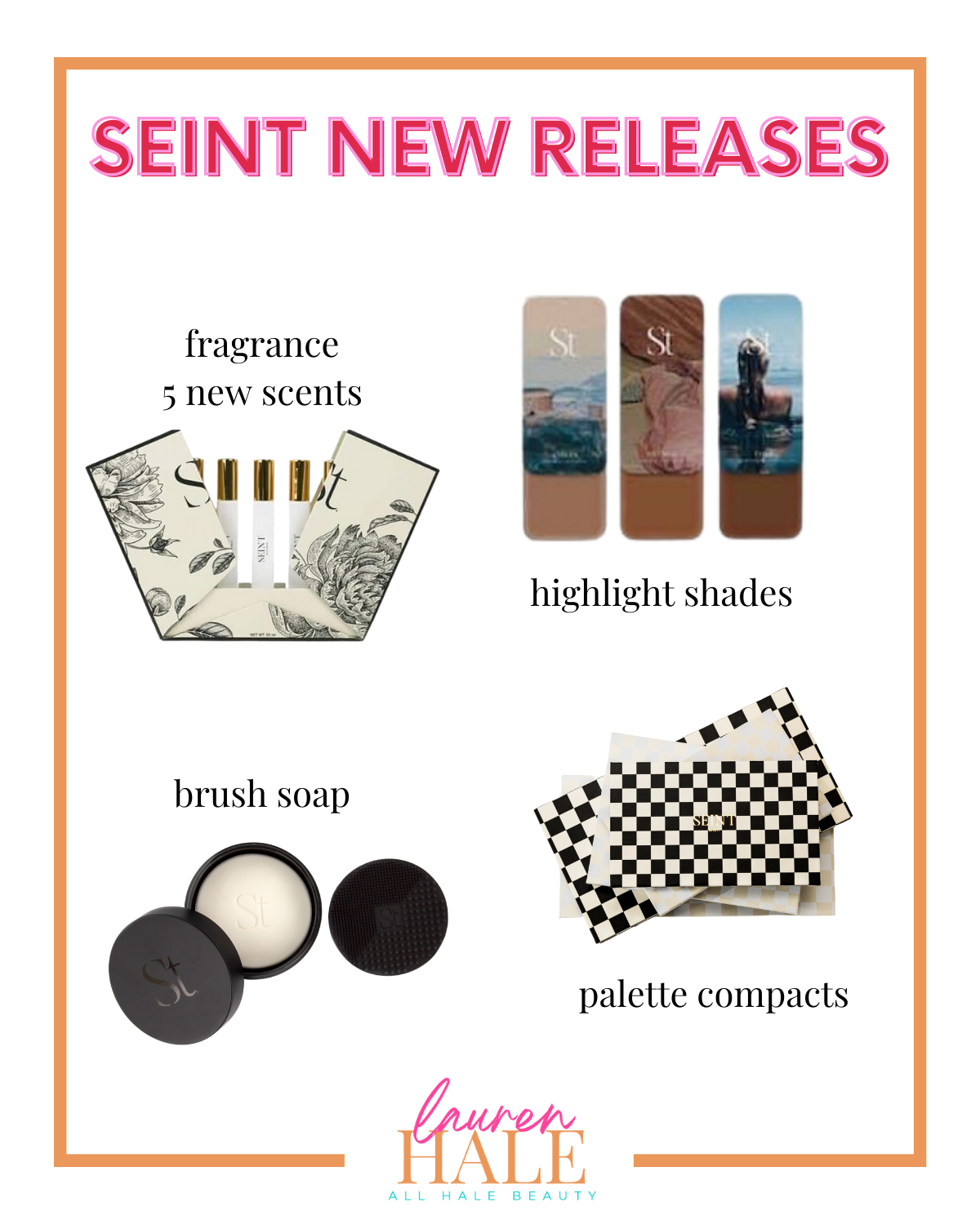 Lauren Hale Beauty SEINT Conference New Makeup Products Spring Fragrances Spring Fashion Over 40 Highlight Makeup Brush Soap