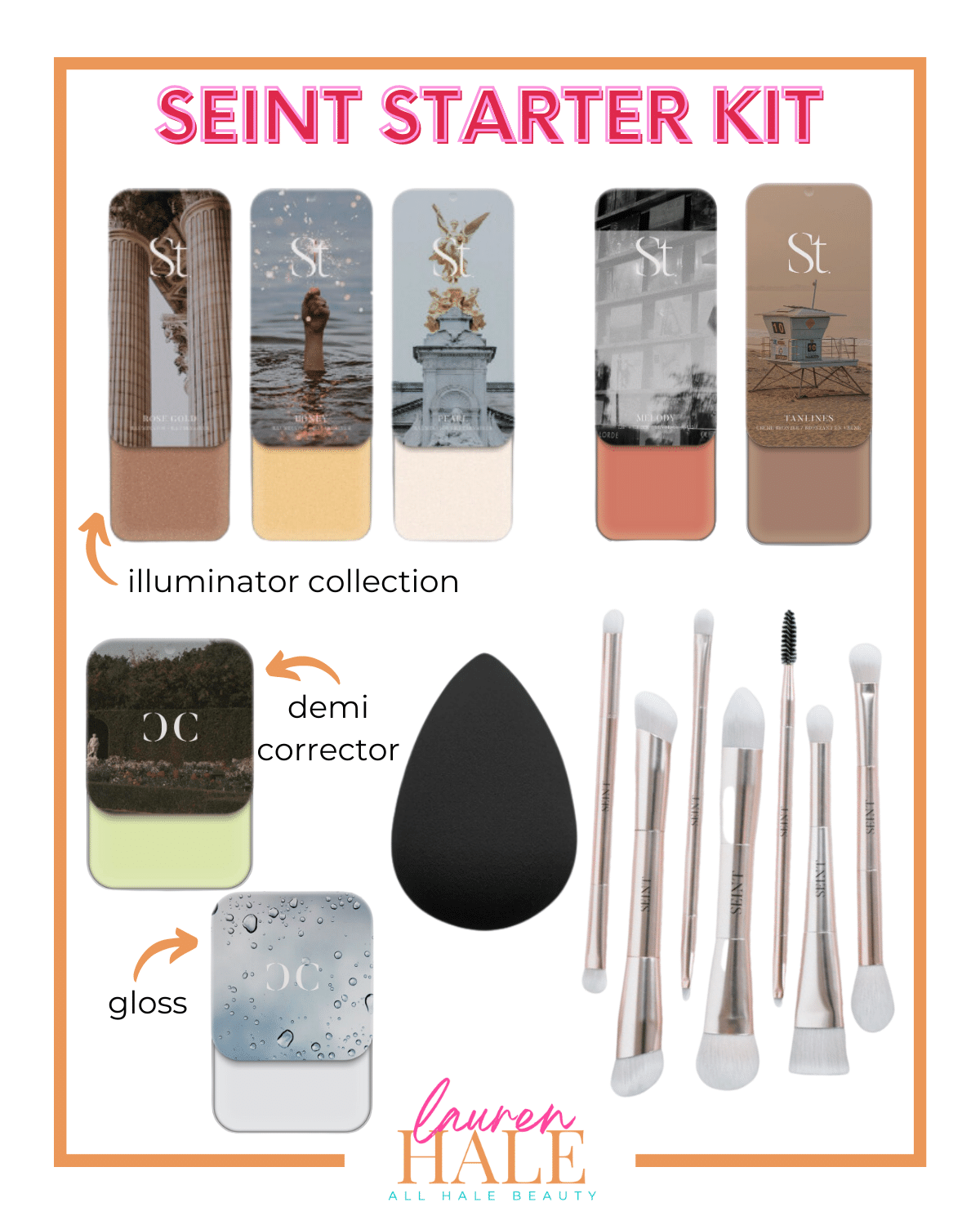 seint beauty, seint makeup, starter kit, makeup starter kit for teens, makeup for teens