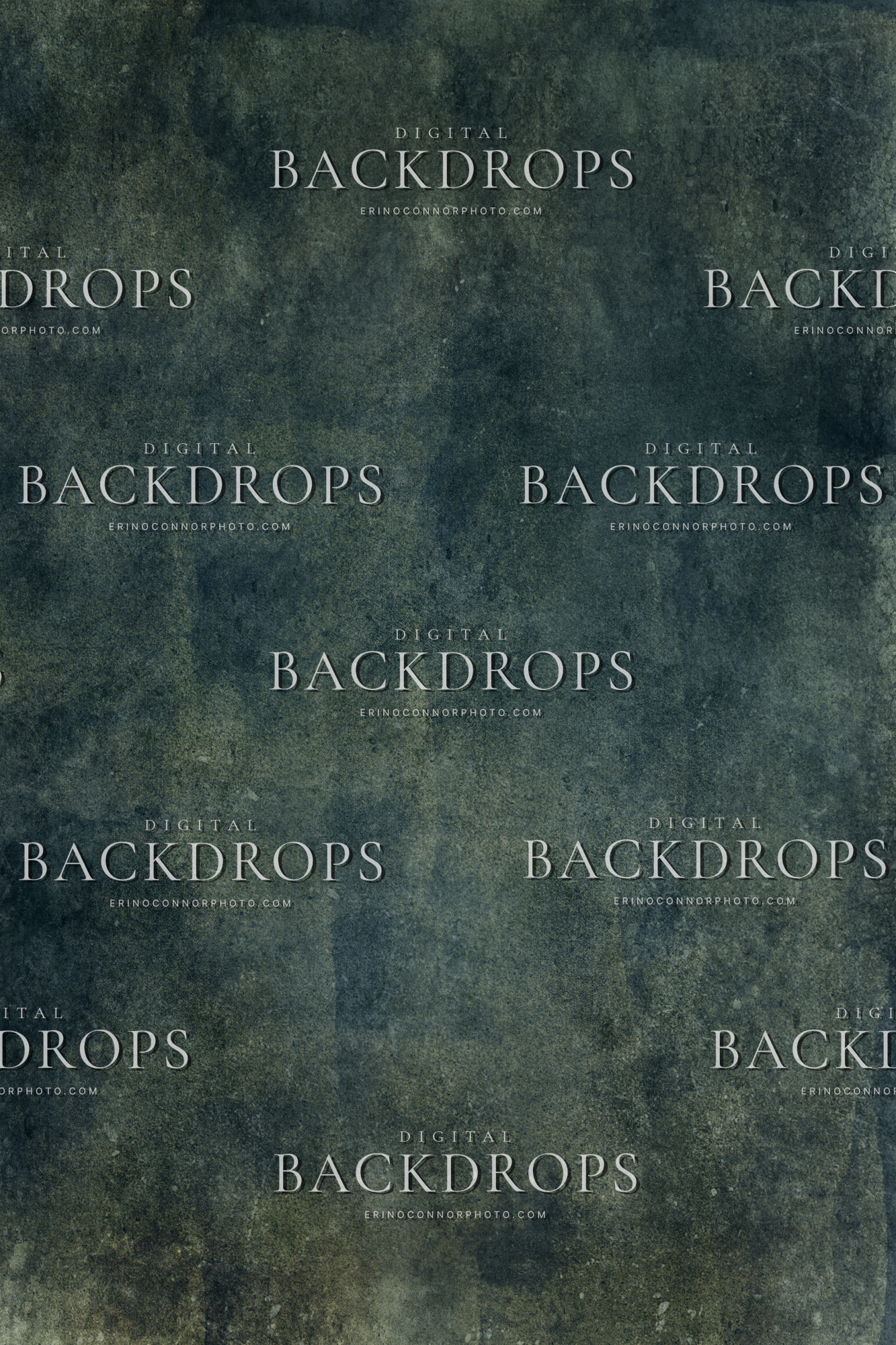 Midnight Grotto Digital Canvas background - dark teal and midnight blue mottled painted canvas texture, timeless portrait backdrop for digital art, fantasy, and maternity composites.