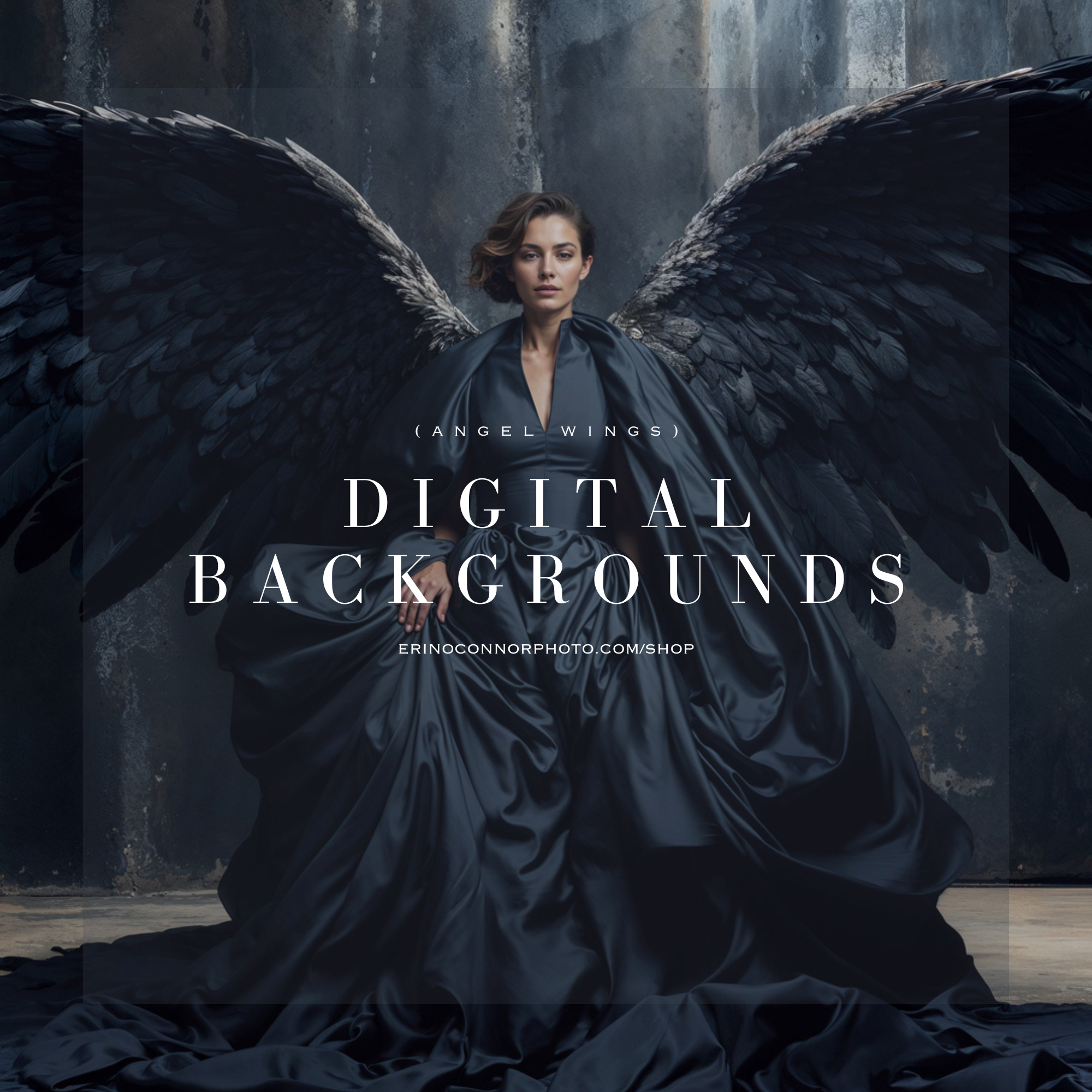 Black Angel Wings