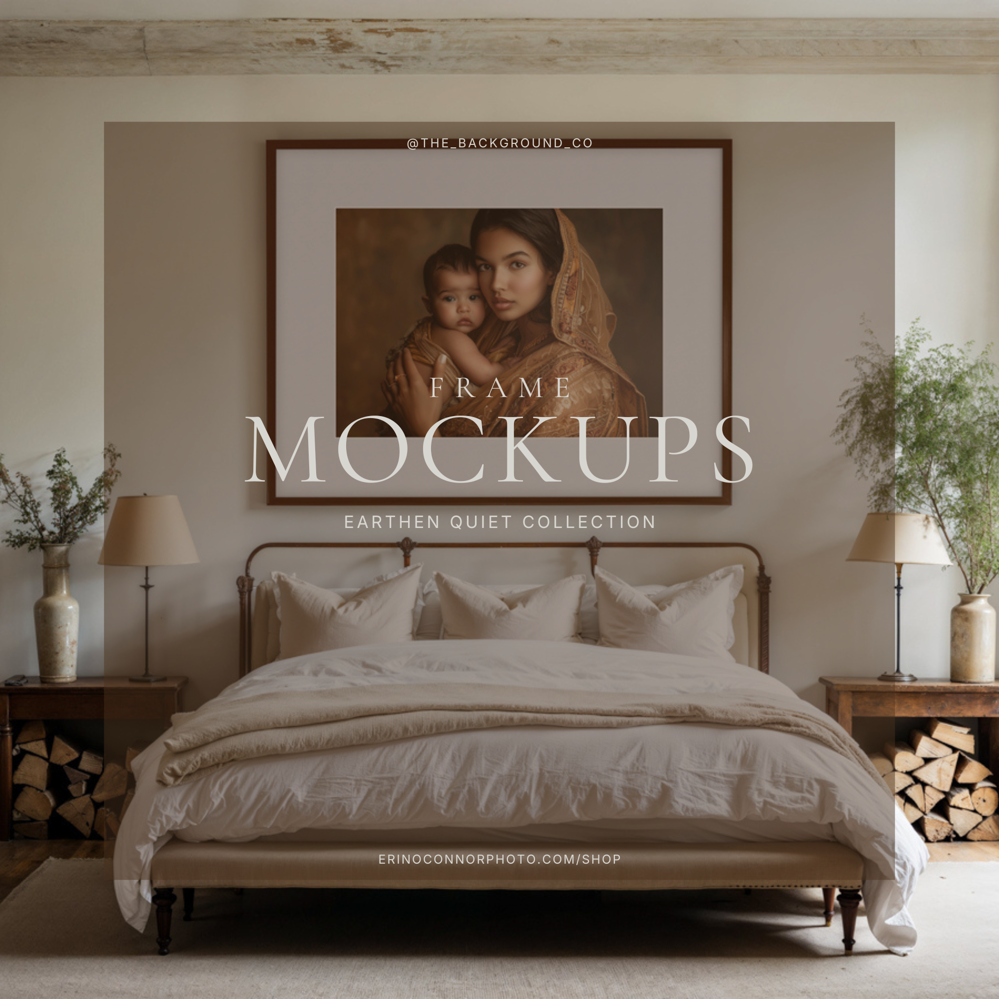 Organic Modern - Room & Frame Mockups