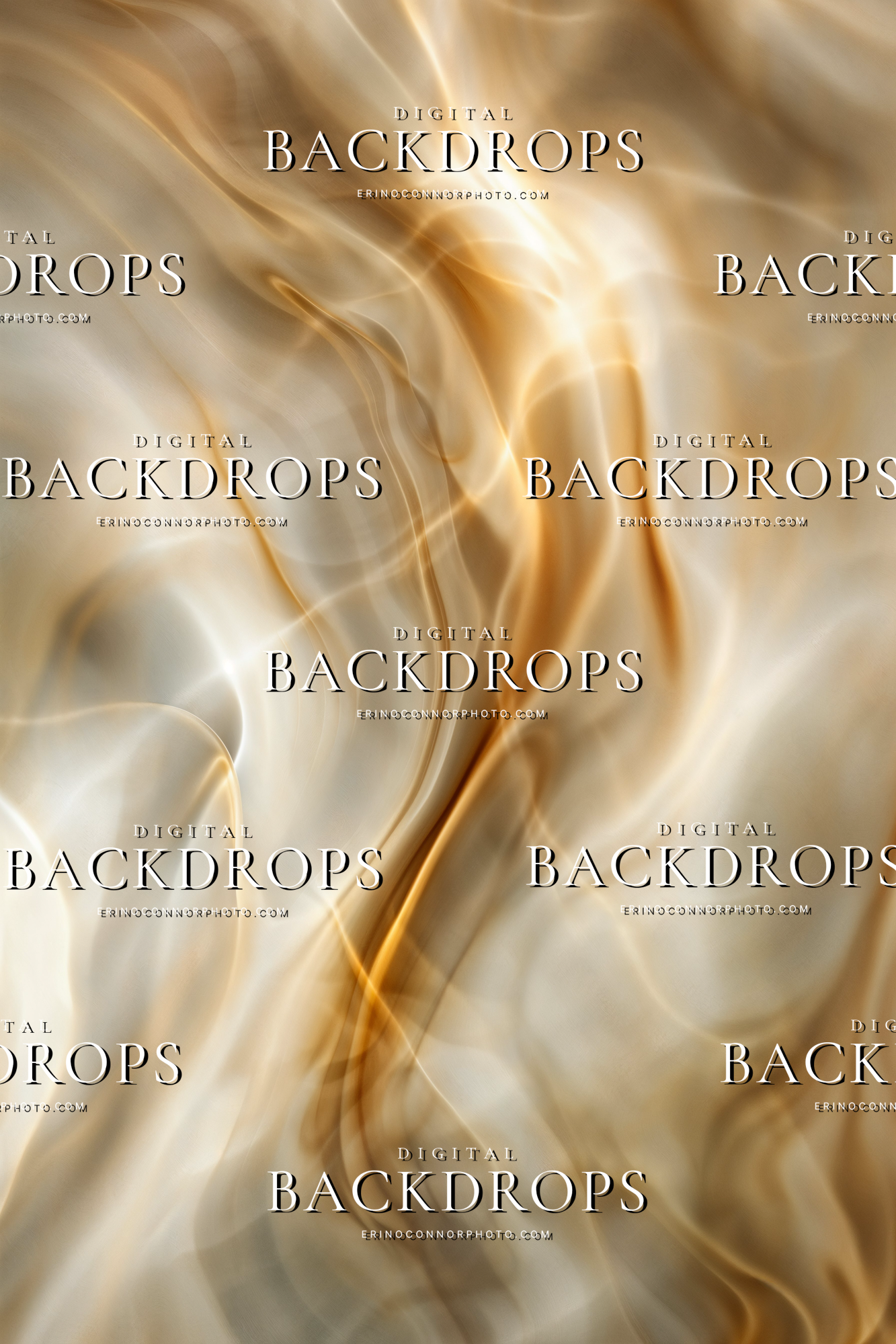 Soft champagne gold silk waves digital background with luminous fabric texture, warm folds, and abstract painterly movement.