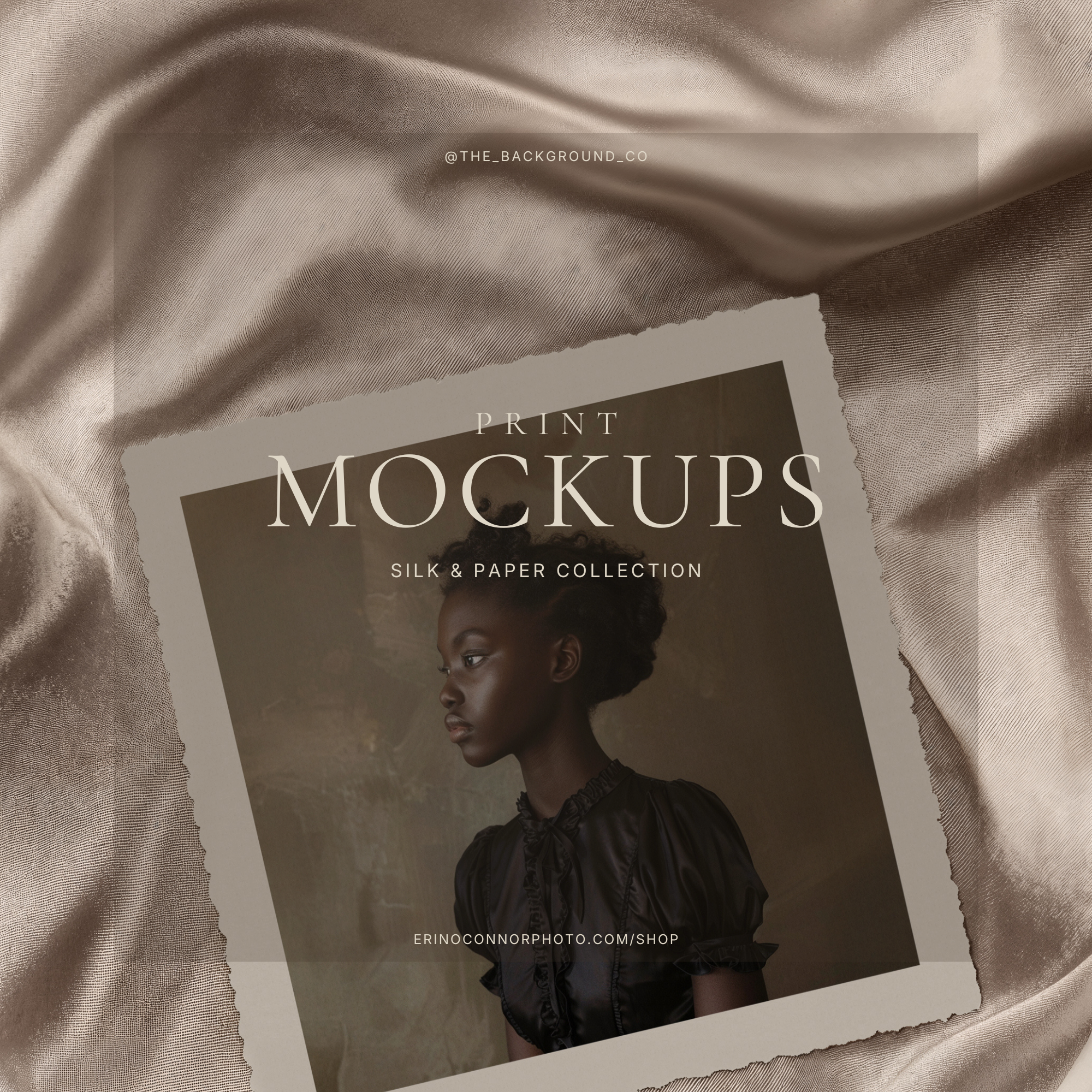 Silk & Paper Collection - Fine-Art Paper & Matte Mockups