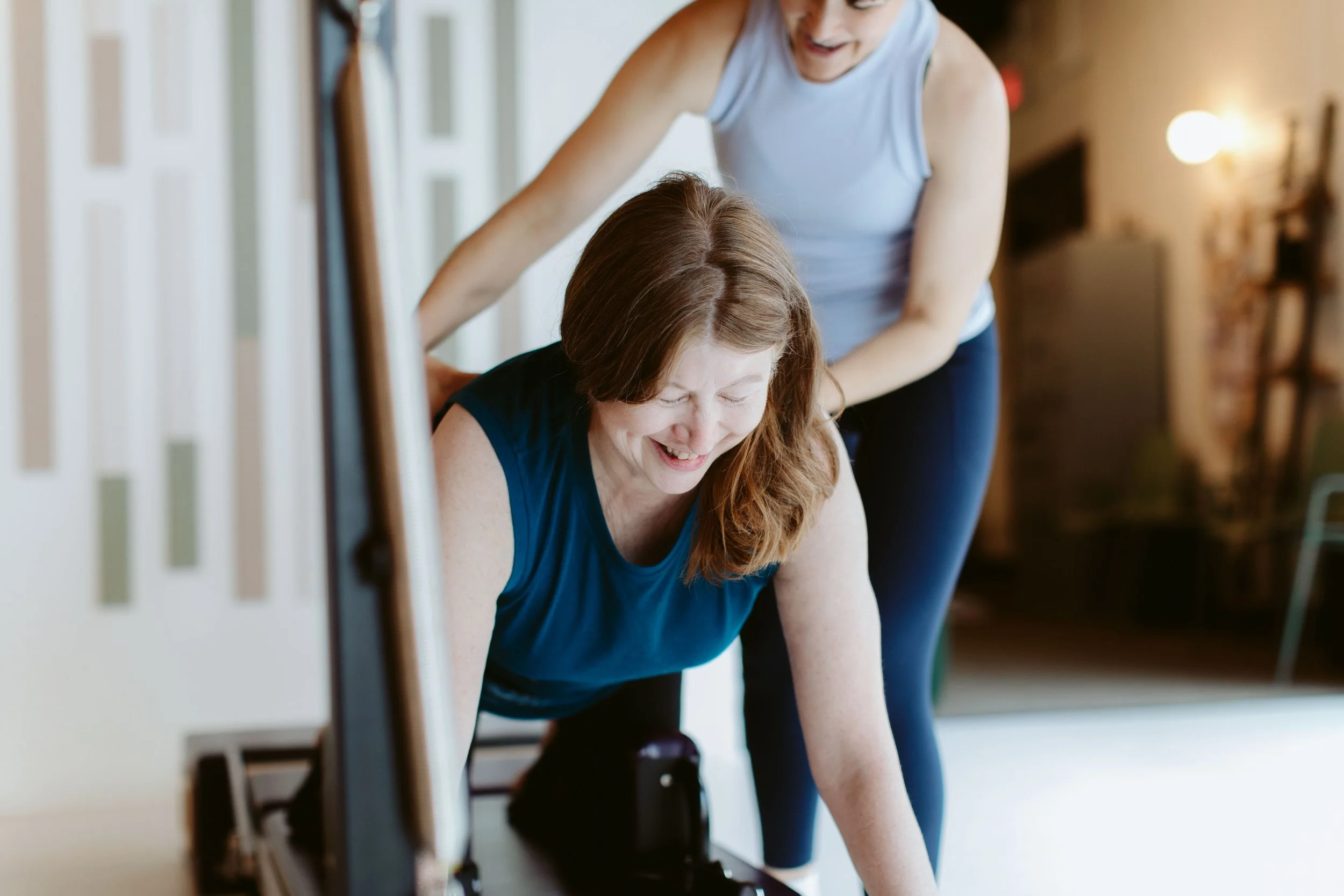 At St. Paul Pilates &amp; Fitness, every session is designed around YOUR body. Our trainers offer hands‑on, personalized guidance that helps you feel stronger, more aligned, and confident in your movement. Ready to see what we can do for you? Try a f
