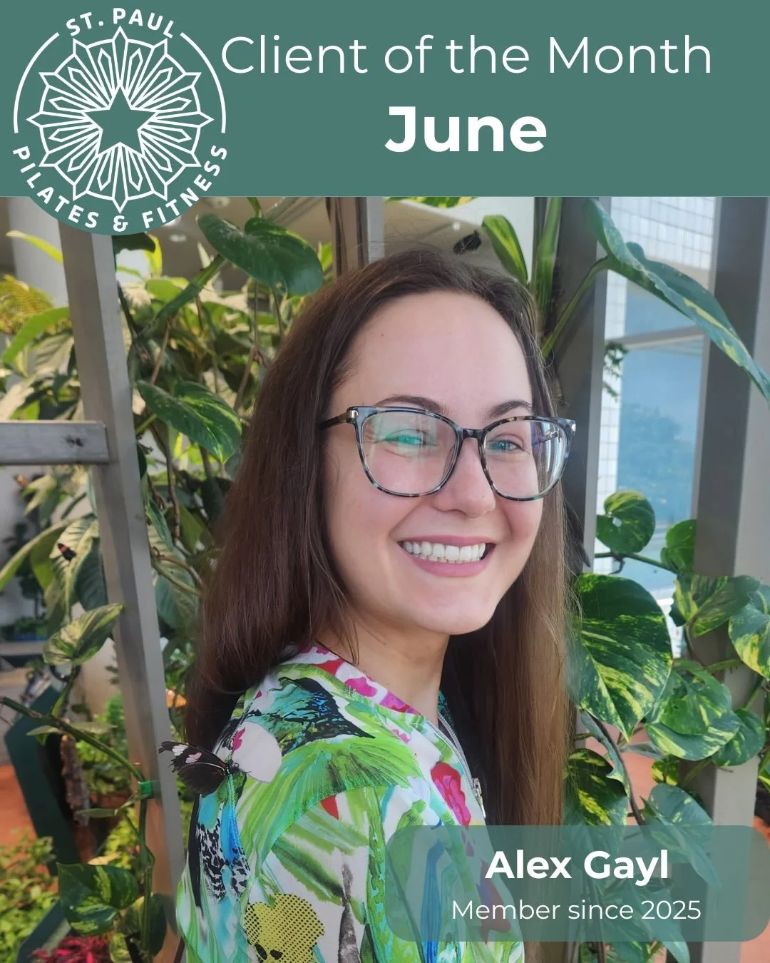 Celebrating our June #clientofthemonth Alex Gayl! 🌟
She brings sunshine, good vibes, and serious dedication to every Wednesday 7am Cardio Reformer class.
We&rsquo;ve loved having her in our community since 2025 &mdash; keep up the great work, Alex!