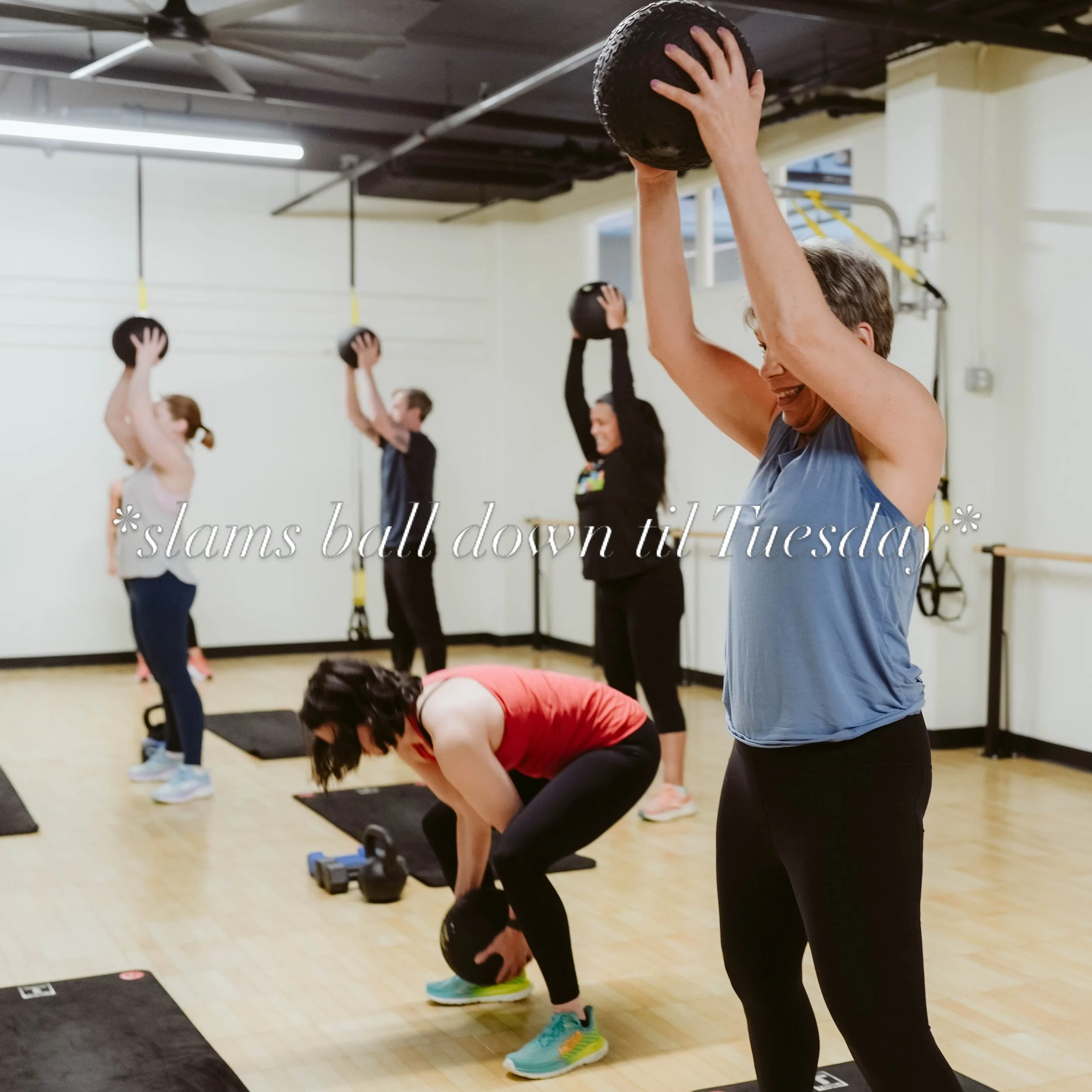 No Labor Day plans? We&rsquo;ve got you covered. Link in bio to join us for class this weekend ✨