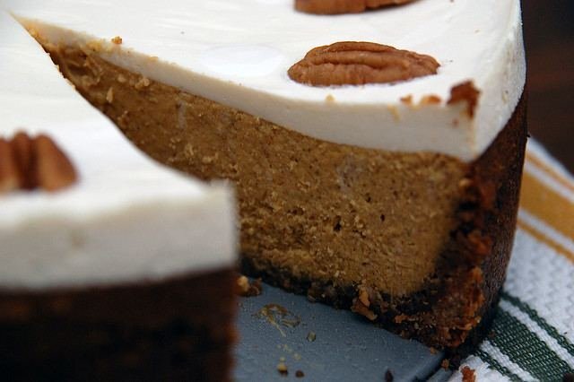 Famous Pumpkin Cheesecake