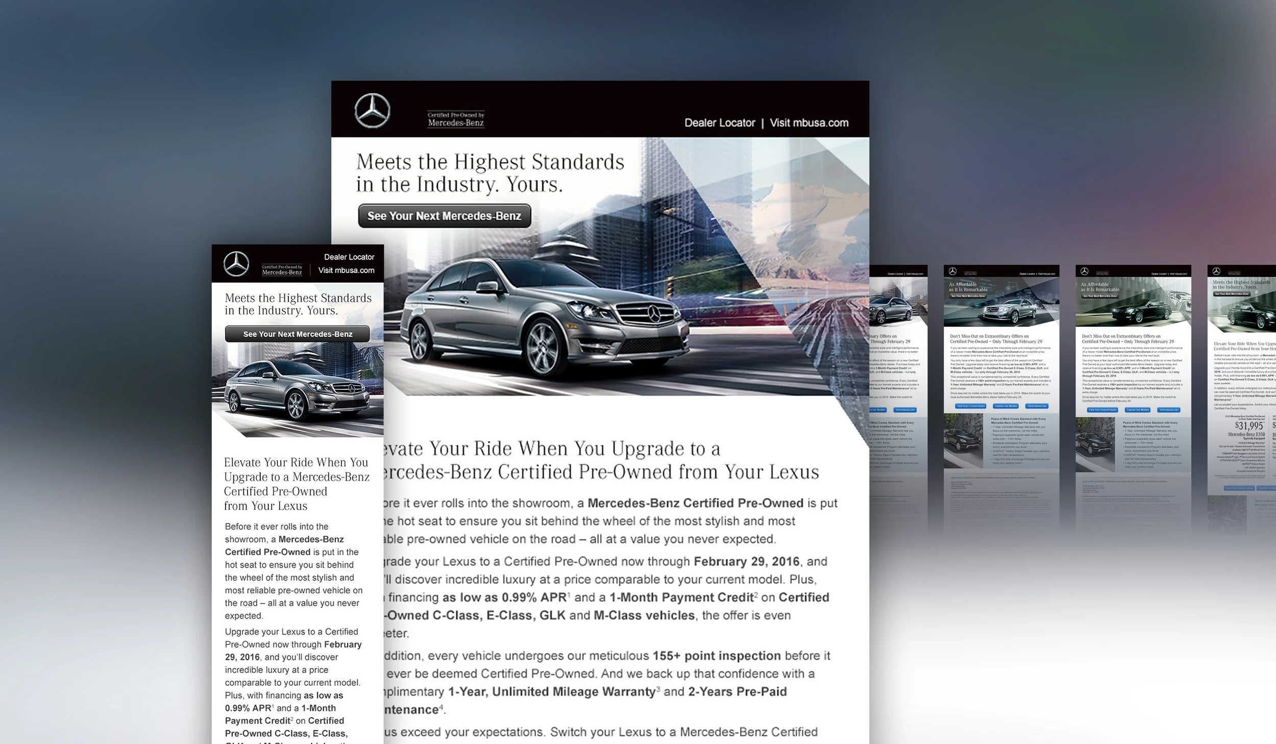 Mercedes-Benz® Email Campaign