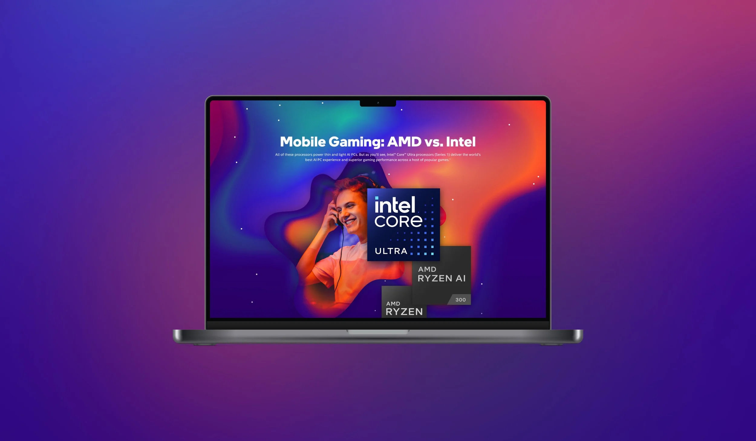 Intel® AMD vs Intel Microsite