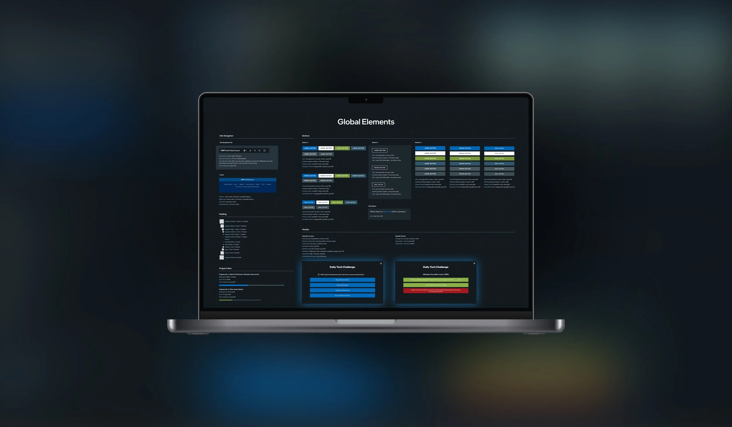 Intel® IREP Developer-Ready UI Design System (Figma)
