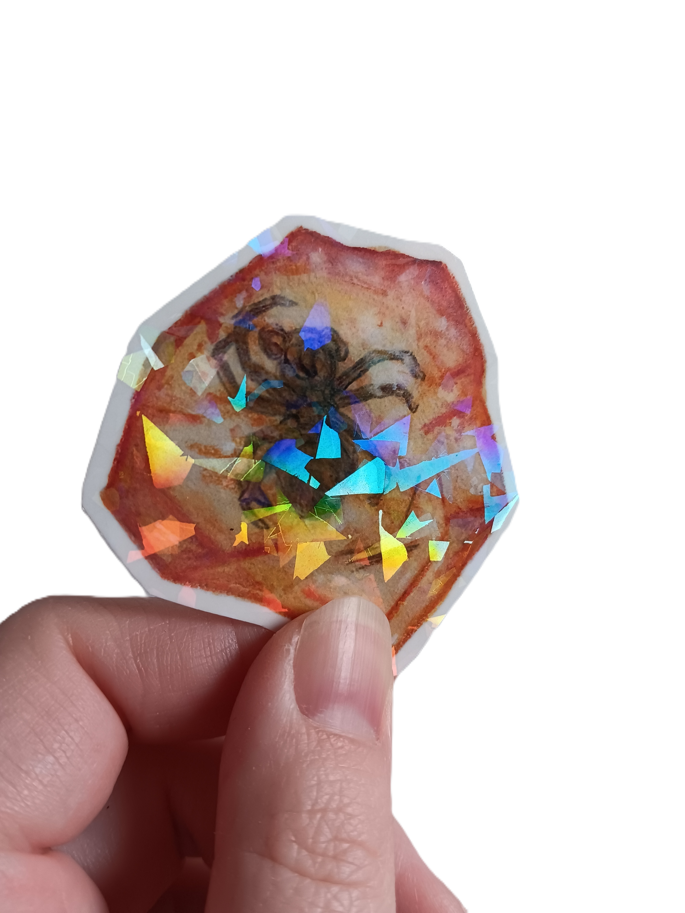 Caught in Amber – Spider Sticker